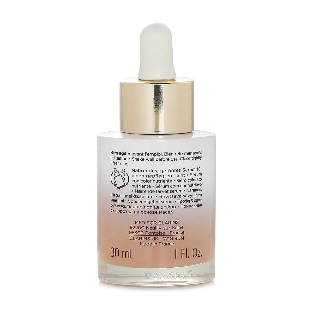 Clarins Tinted Oleo Serum Healthy Glow & Nourishing Tint Liquid Foundation 2.5 30ml/1oz