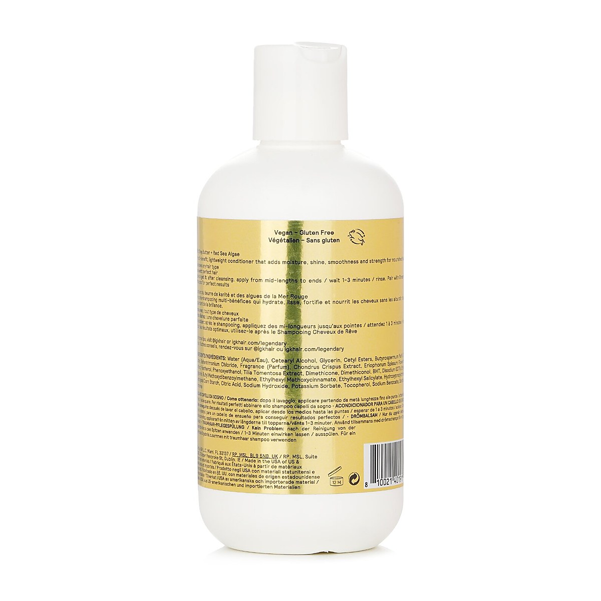 IGK Legendary Dream Hair Conditioner - Shea Butter + Red Sea Algae 236ml/8oz