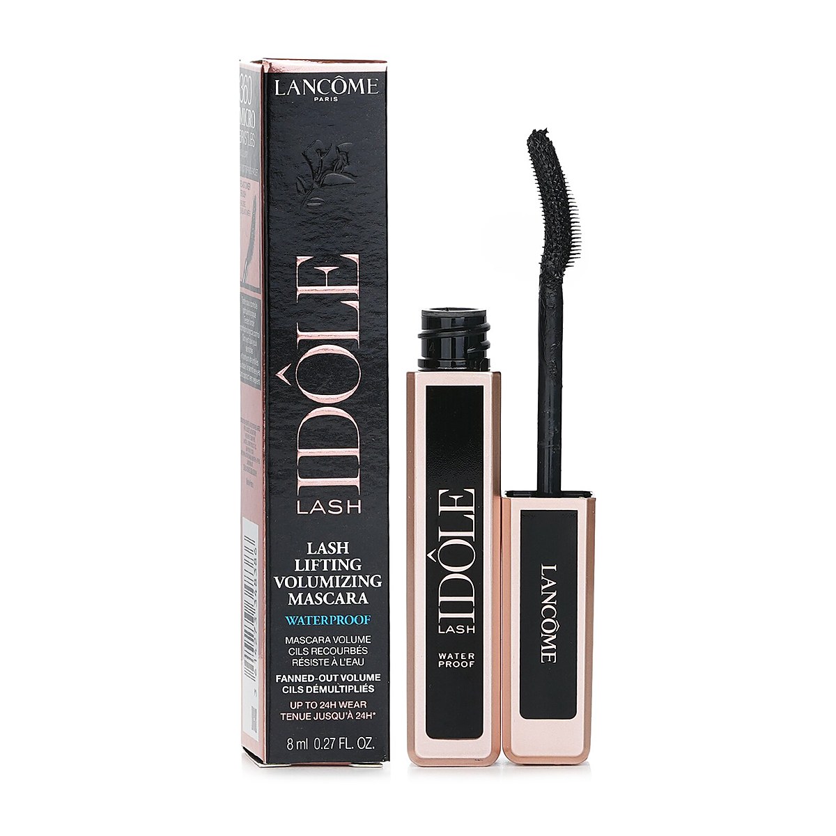 Lancome Lash Idole Lash Lifting Volumizing Waterproof Mascara 01 Glossy Black 8ml/0.27oz