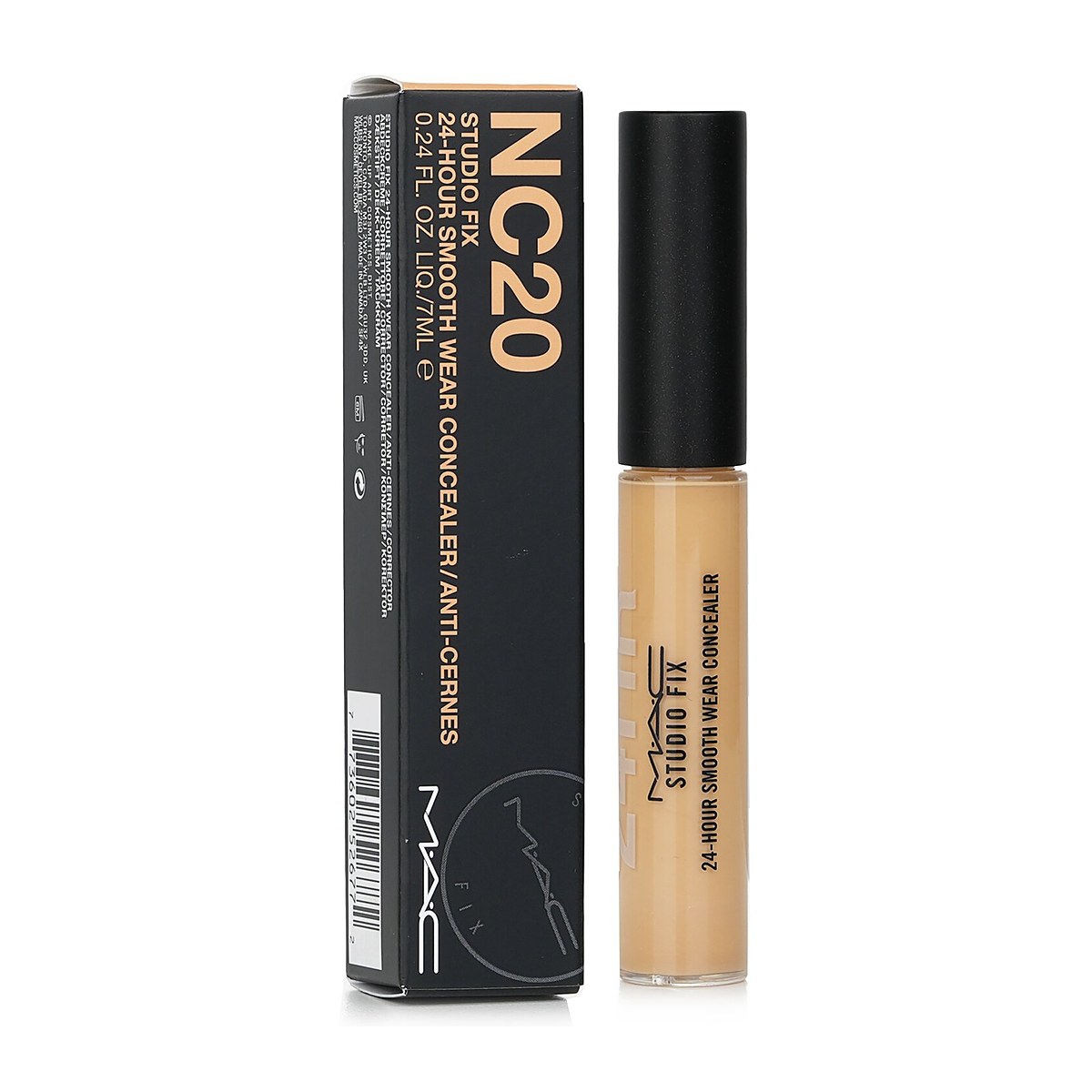 MAC Studio Fix 24 Hour Smooth Wear Concealer NC20 (Golden Beige With Golden Undertone) 7ml/0.24oz