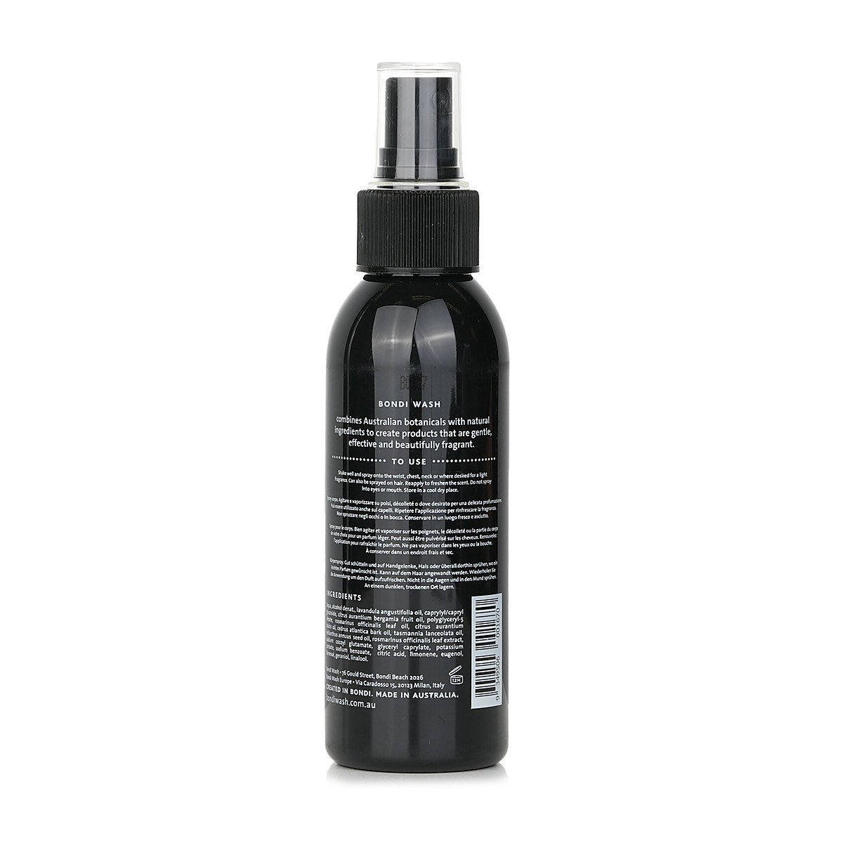 BONDI WASH Tasmanisk Pepper og Lavendel Kroppsspray 125ml/4.2oz
