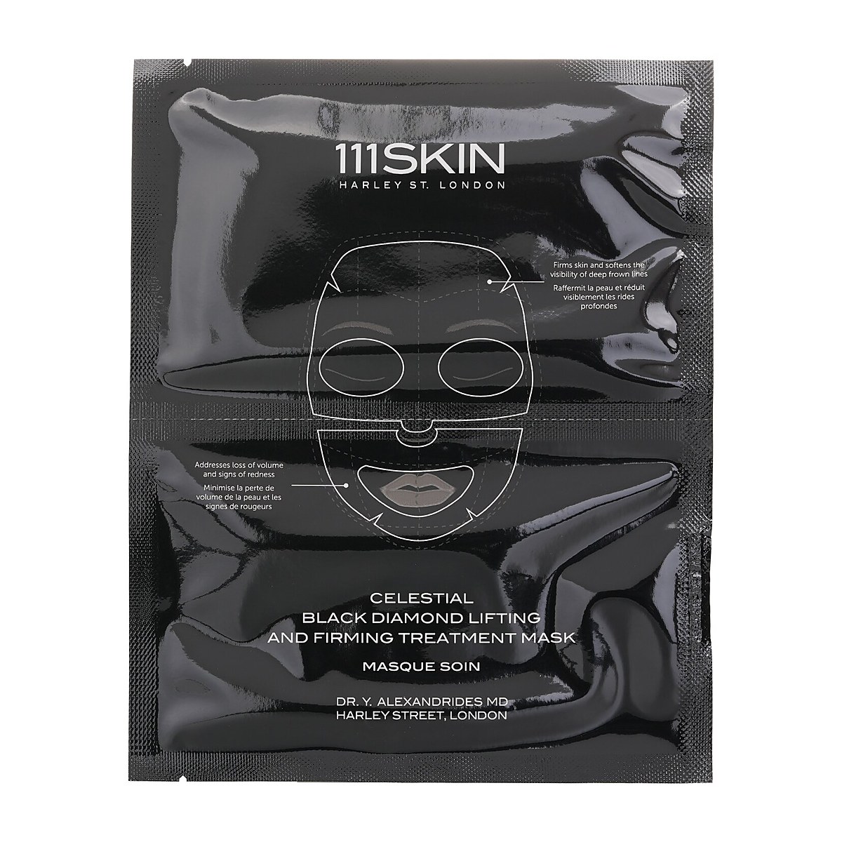 111skin Celestial Black Diamond Lifting and Firming Treatment Mask 31ml/1.04oz x 5
