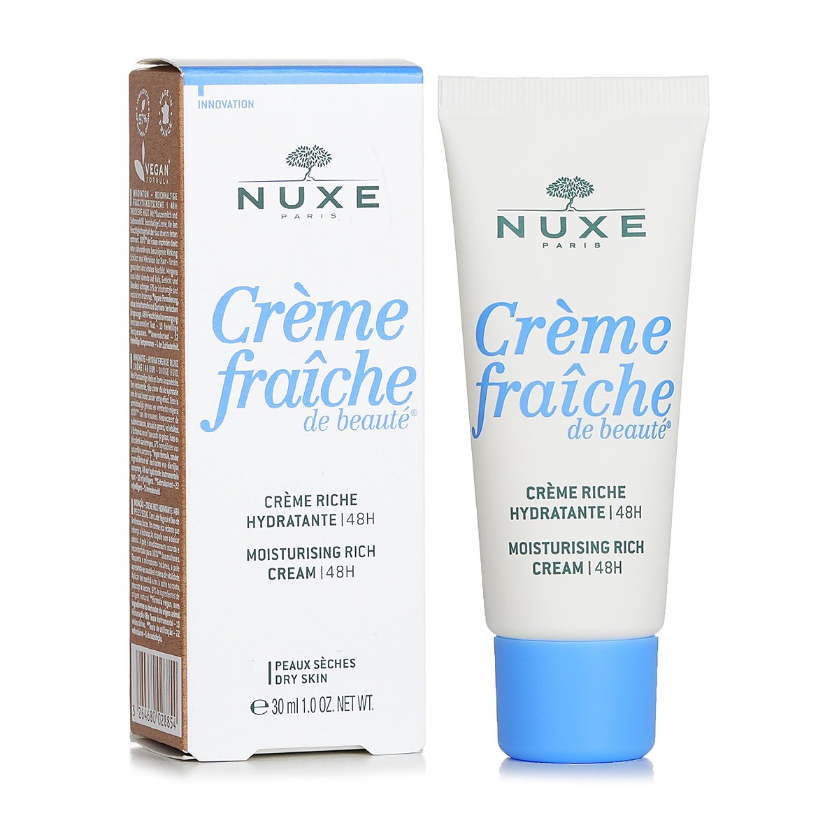 Nuxe Creme Fraiche De Beaute 48HR Moisturising Rich Crema - Dry Skin 30ml/1oz