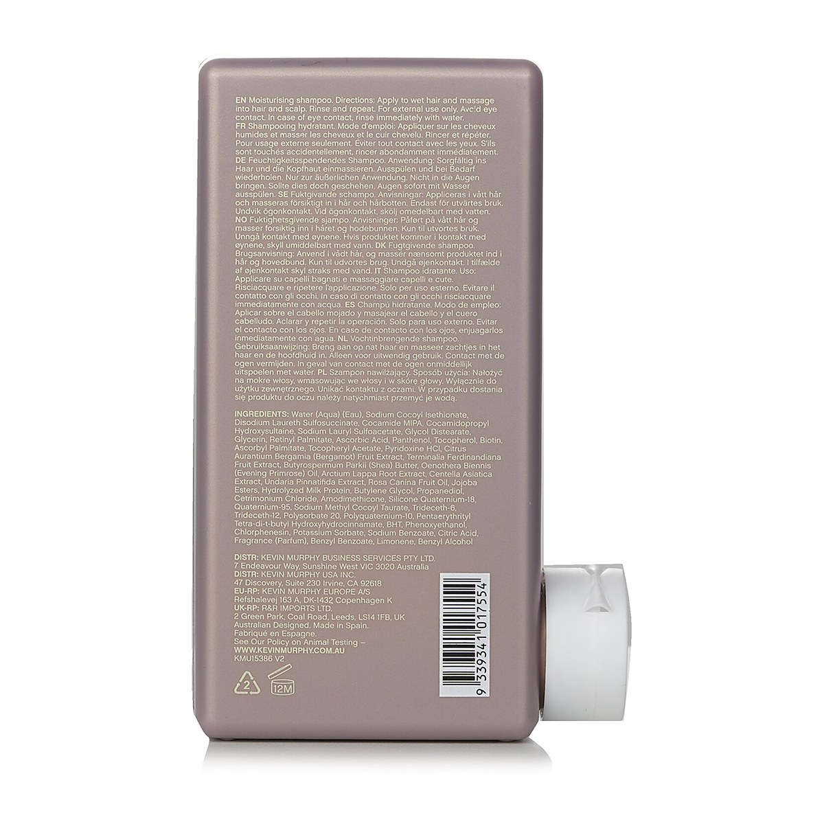 Kevin.Murphy Hydrate-Me.Wash (Kakadu Plum Infused Moisture Delivery Shampoo - For Coloured Hair) 250ml/8.4oz
