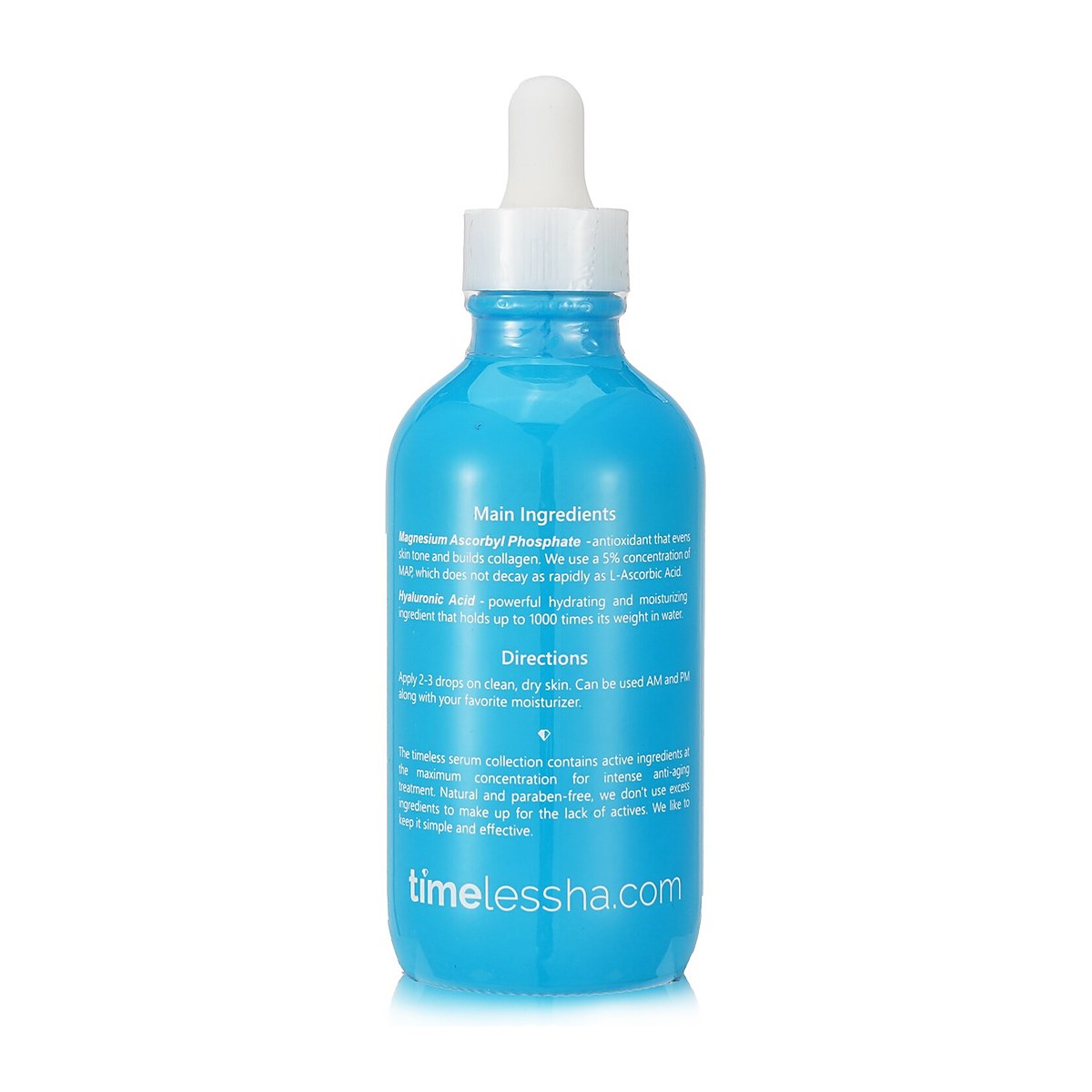 Timeless Skin Care Hyaluronihapposeerumi + C-vitamiini 120ml/4oz