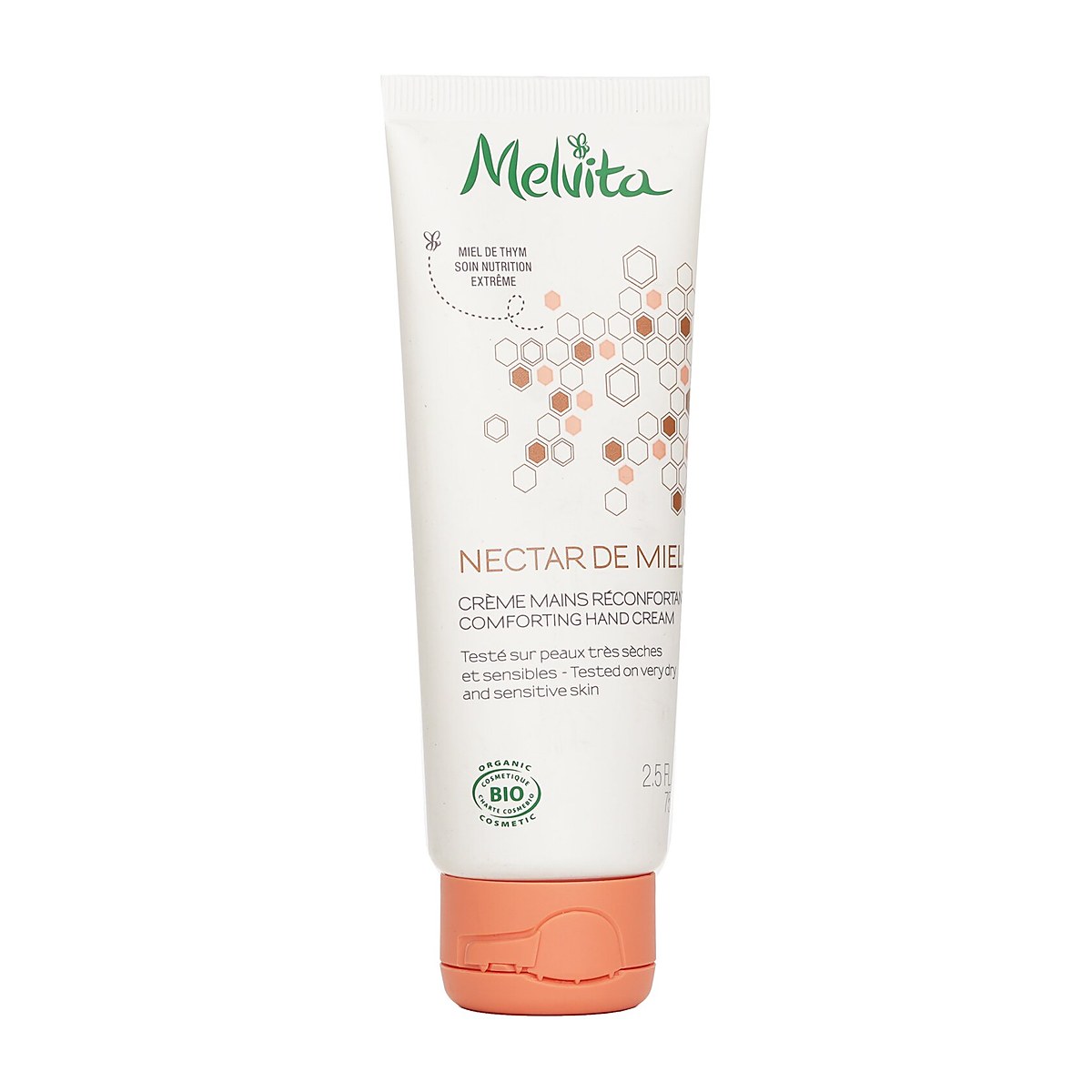 Melvita Nectar De Miels zklidňuj&iacute;c&iacute; kr&eacute;m na ruce - testov&aacute;no na velmi such&eacute; a citliv&eacute; pokožce 75ml/2.5oz