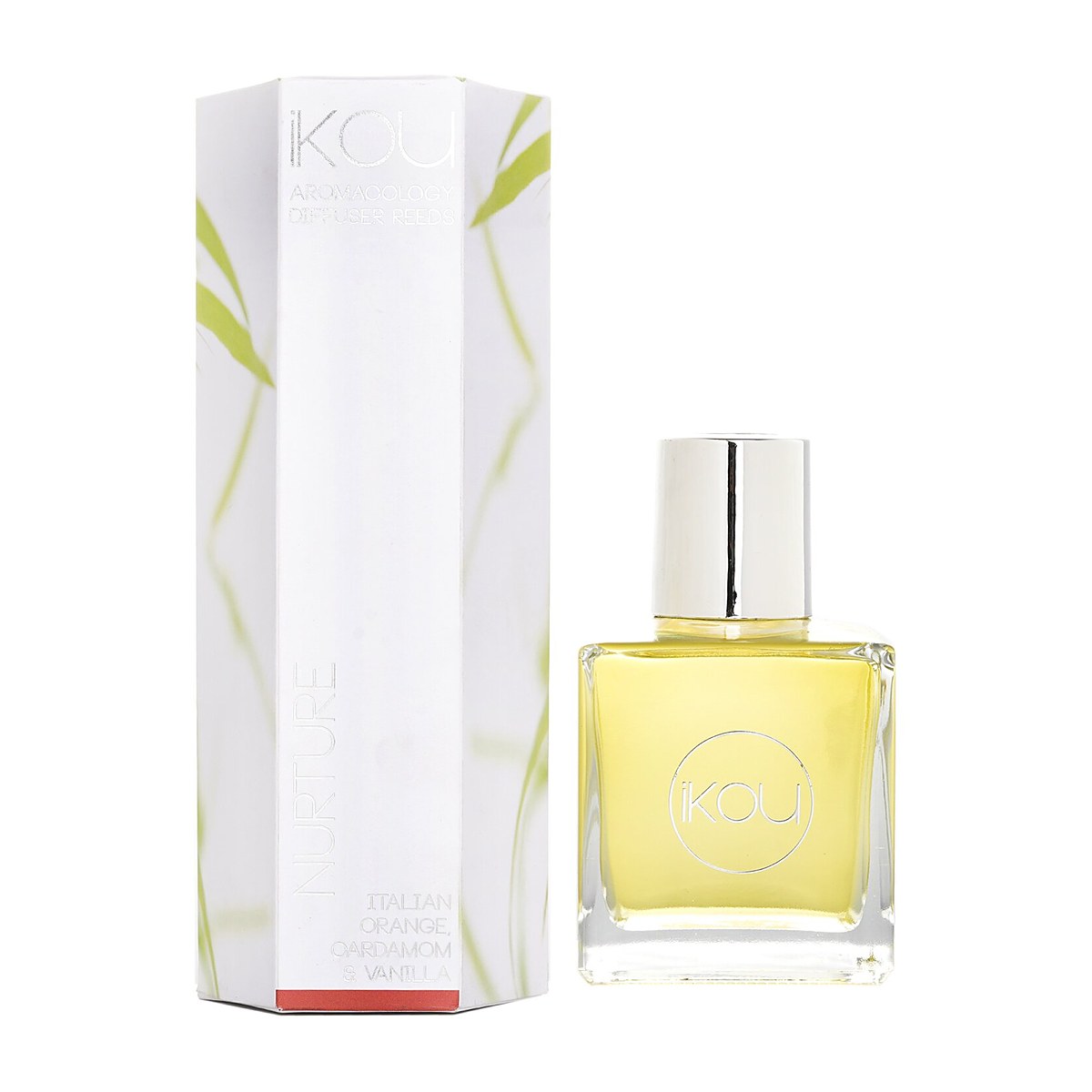 iKOU Aromacology扩香藤枝 - Nurture (意大利橙小荳蔻 & 香草 - 9个月供香) 175ml