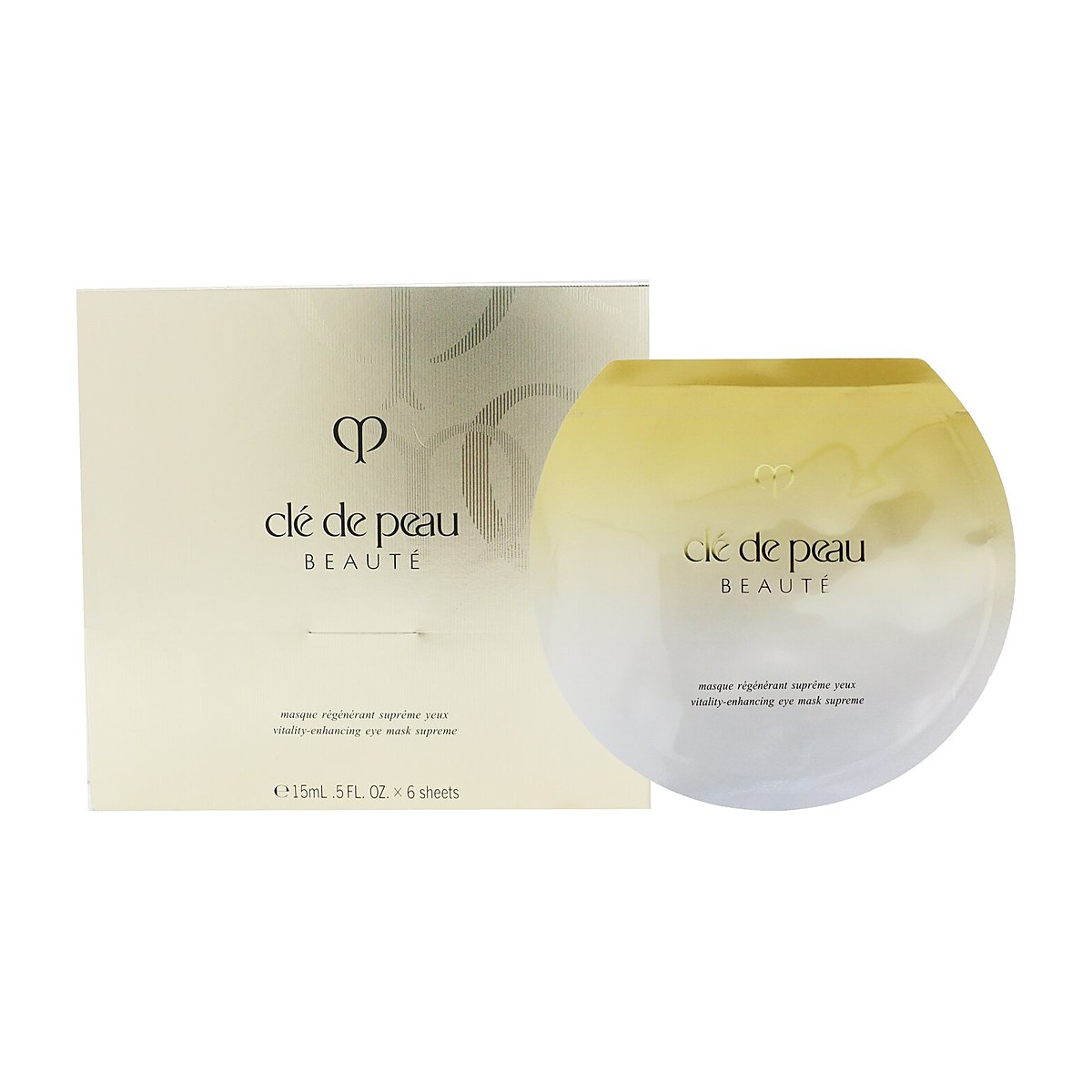 Cle De Peau ماسك عيون معزز للحيوية 6x15ml/0.5oz