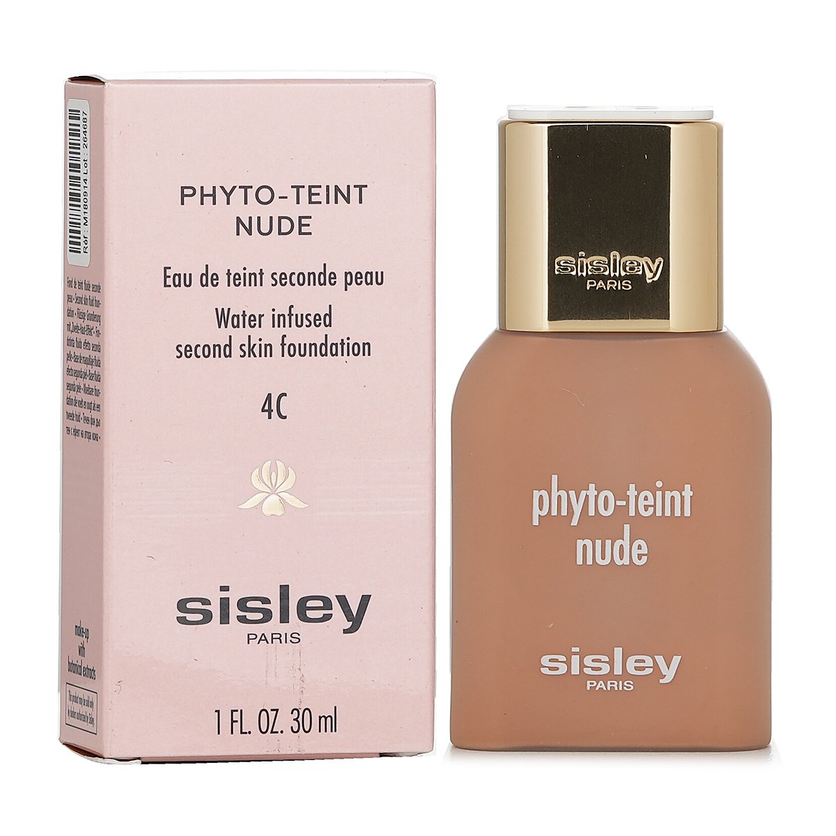 Sisley Phyto Teint Nude Water Infused Second Skin Foundation 4C Honey 30ml/1oz