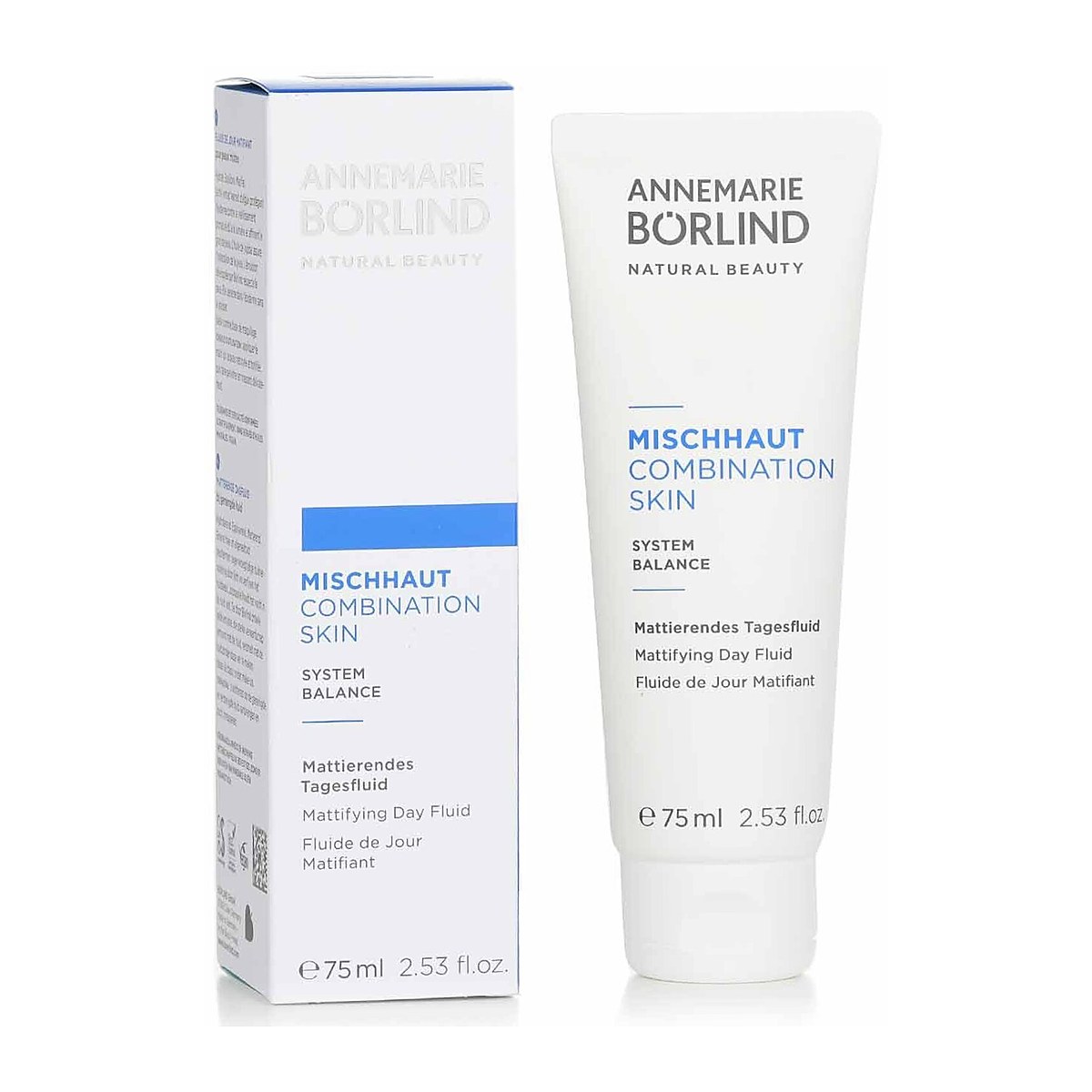 Annemarie Borlind Combination Skin System Balance Mattifying Day Fluid - For Combination Skin 75ml/2.53oz
