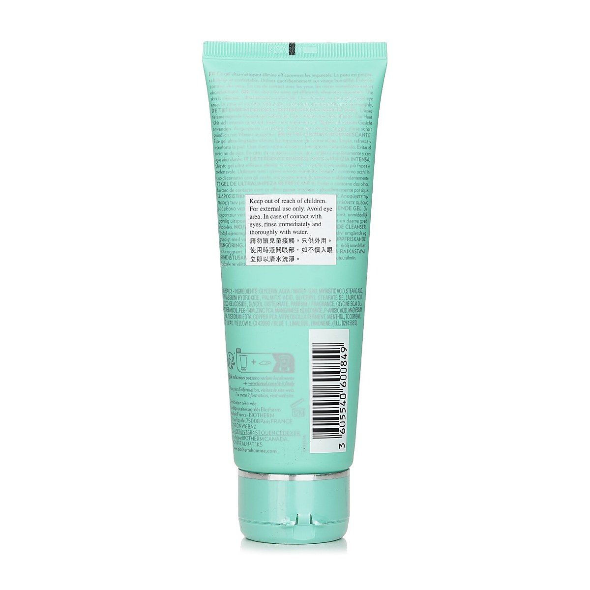 Biotherm 男仕活泉多水洁颜露 125ml/4.22oz