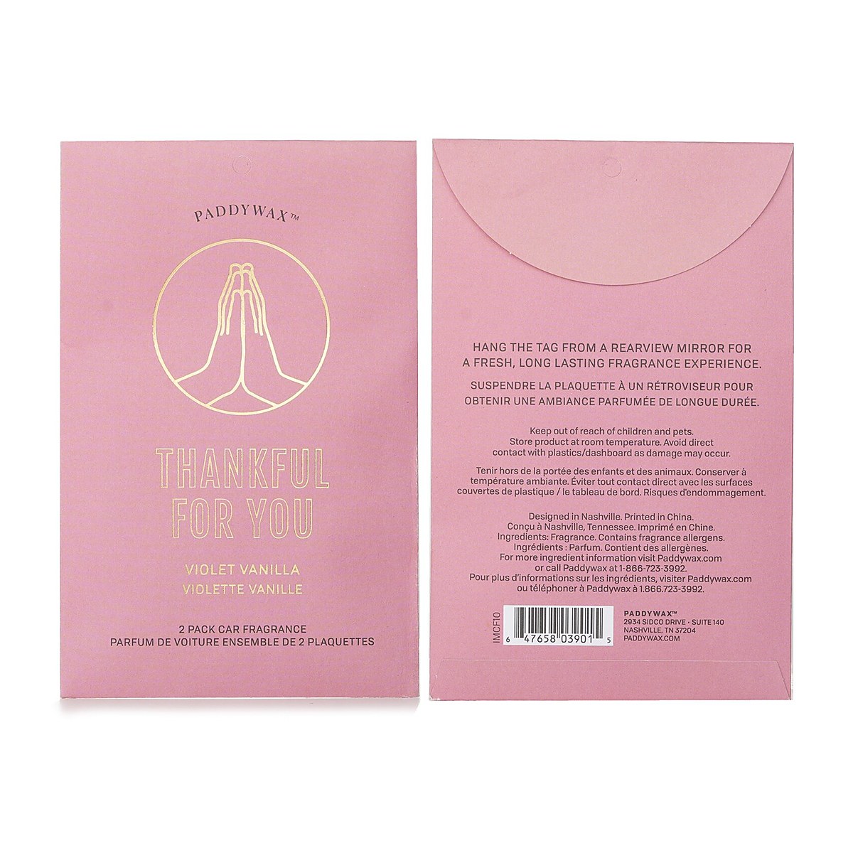 Paddywax Impressjoner Bilduft - Takknemlig for deg 2packs