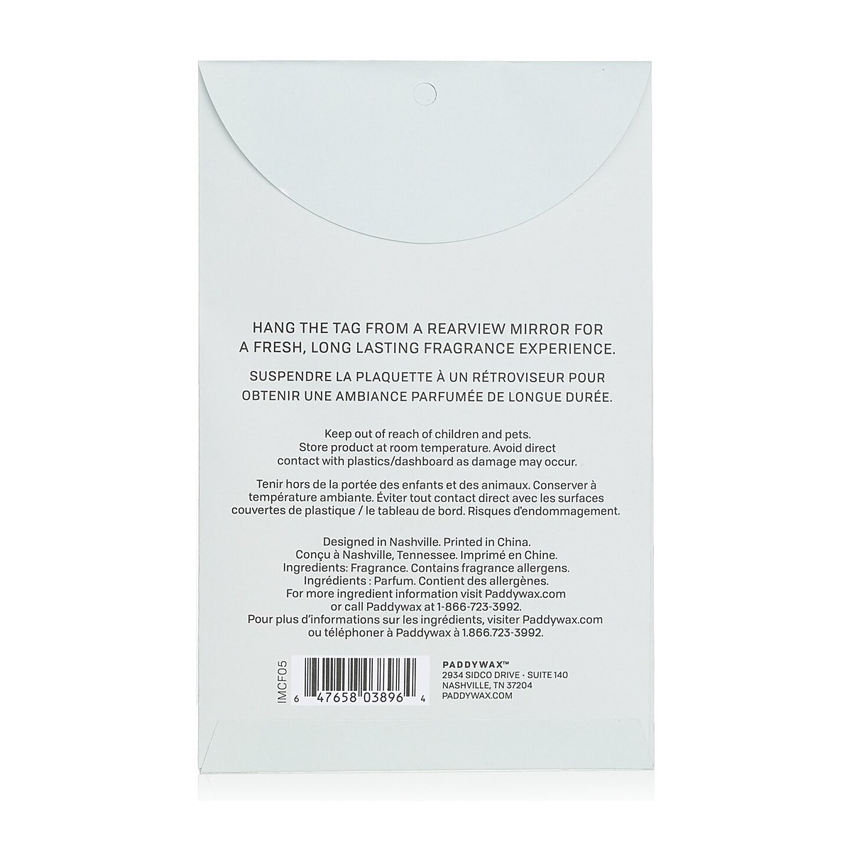 Paddywax Impressions Car Fragrance - You Got This 2packs