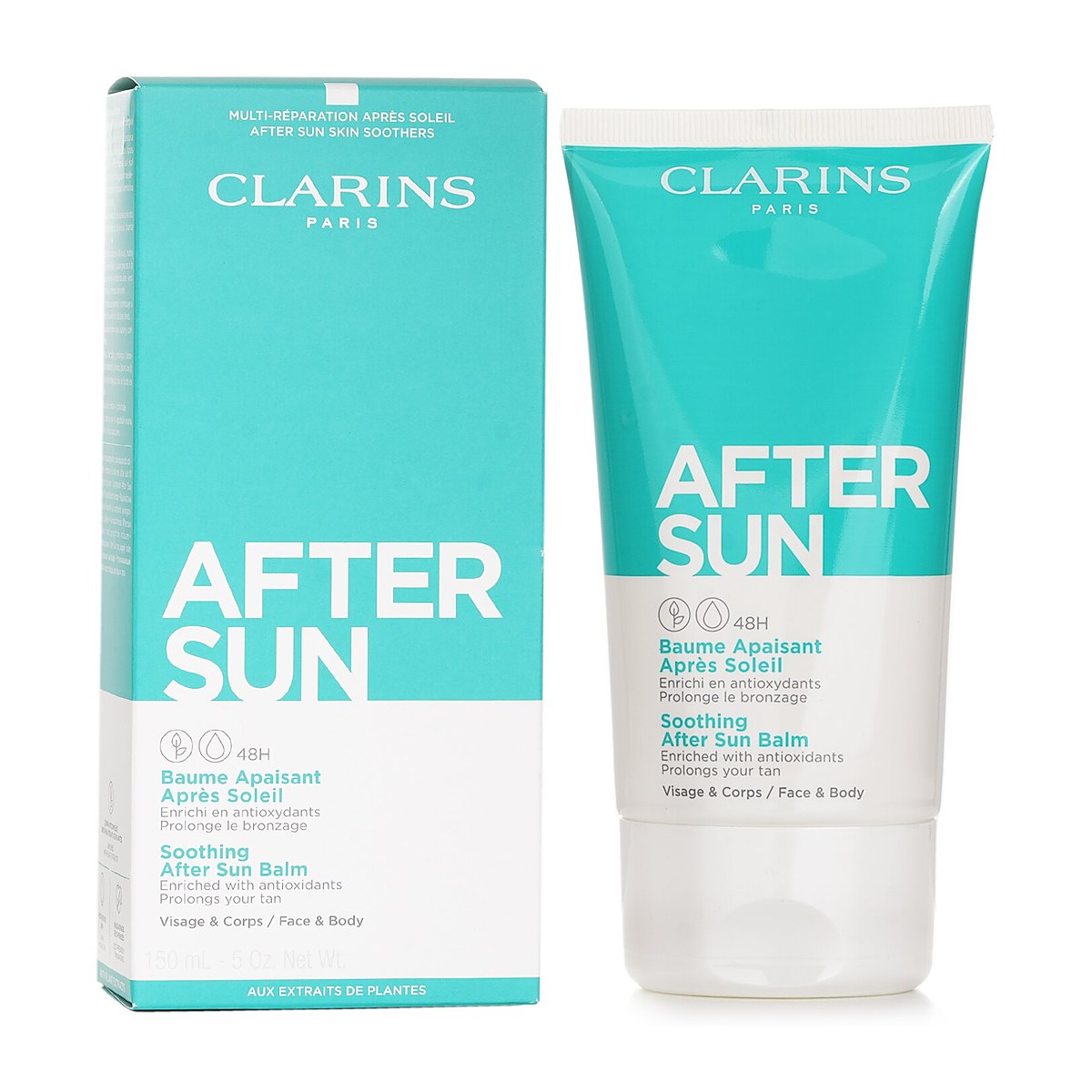Clarins جل بعد التعرض للشمس After Sun - للوجه والجسم 150ml/5oz