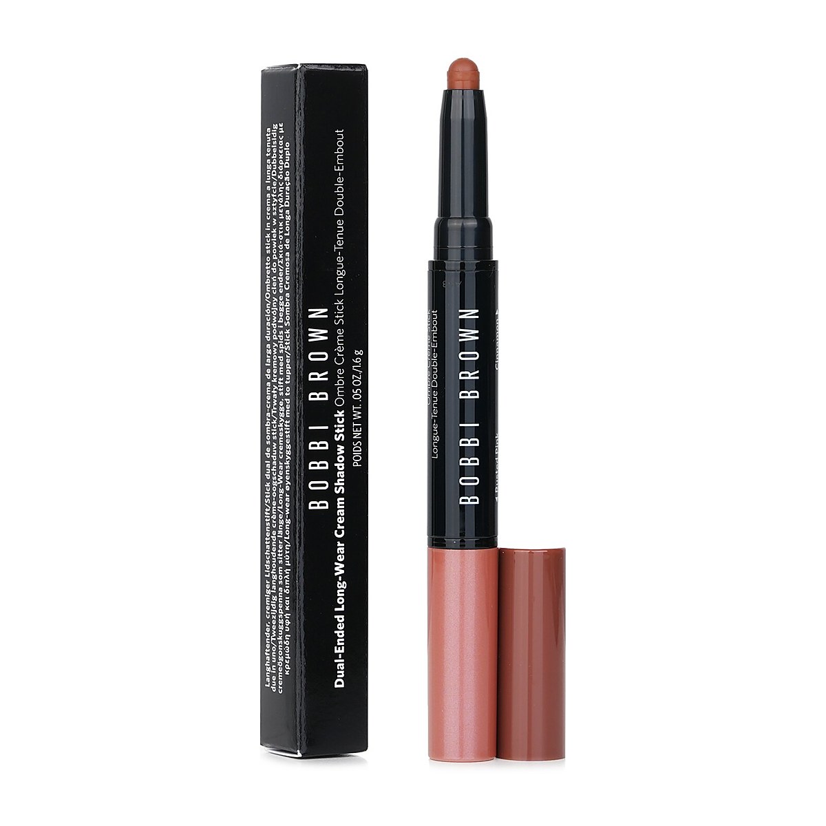 Bobbi Brown Sombra de ojos en crema de larga duraci&oacute;n con doble punta Rosa oxidado/Canela 1.6g/0.5oz