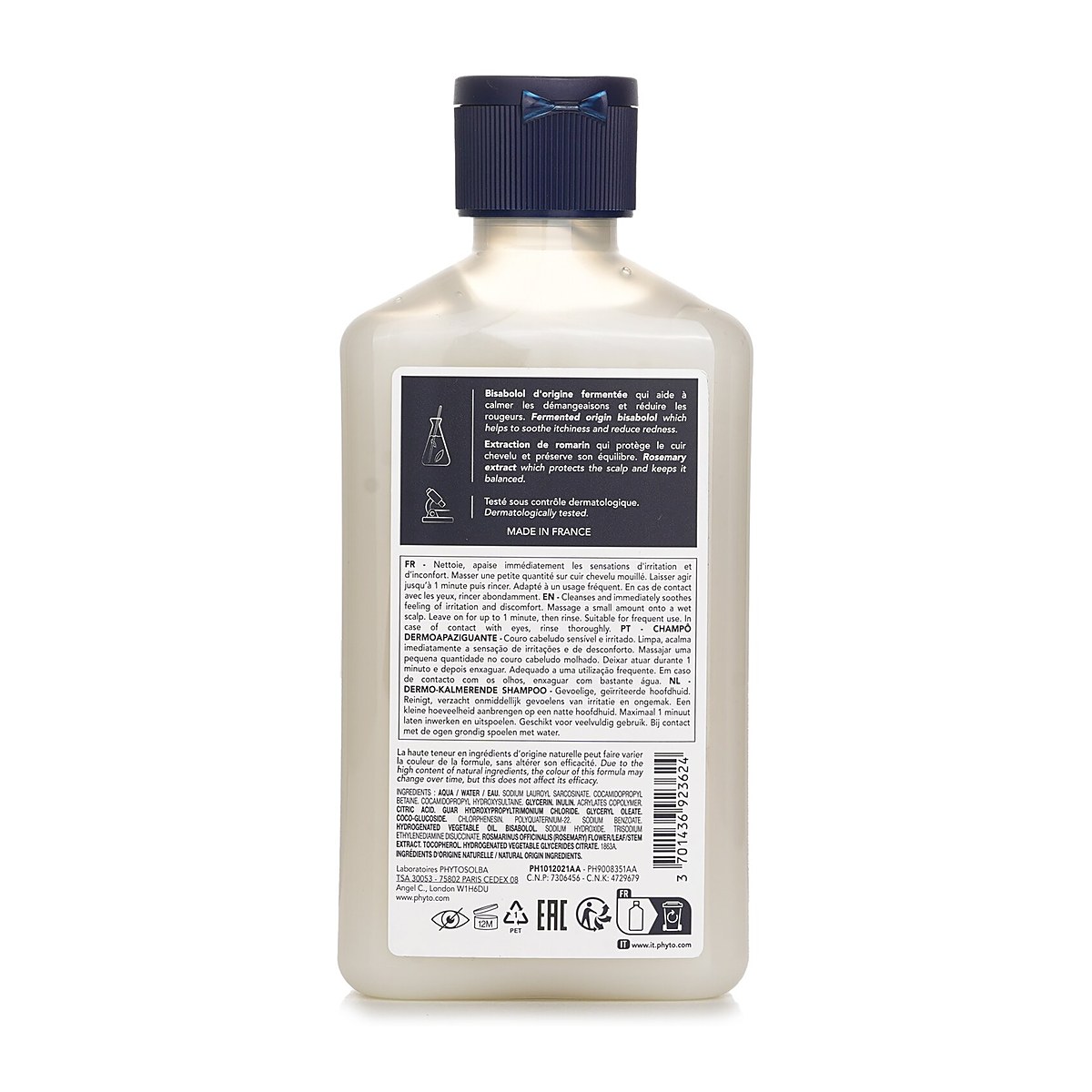 Phyto Anti Itching Dermo Soothing Shampoo 250ml/8.45oz