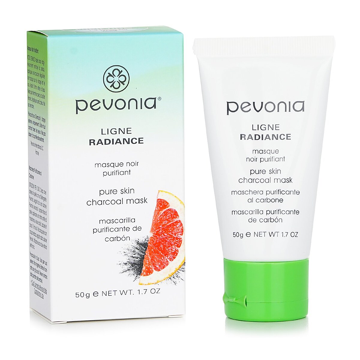 Pevonia Botanica Maska s aktivn&iacute;m uhl&iacute;m Radiance Pure Skin 50ml/1.7oz