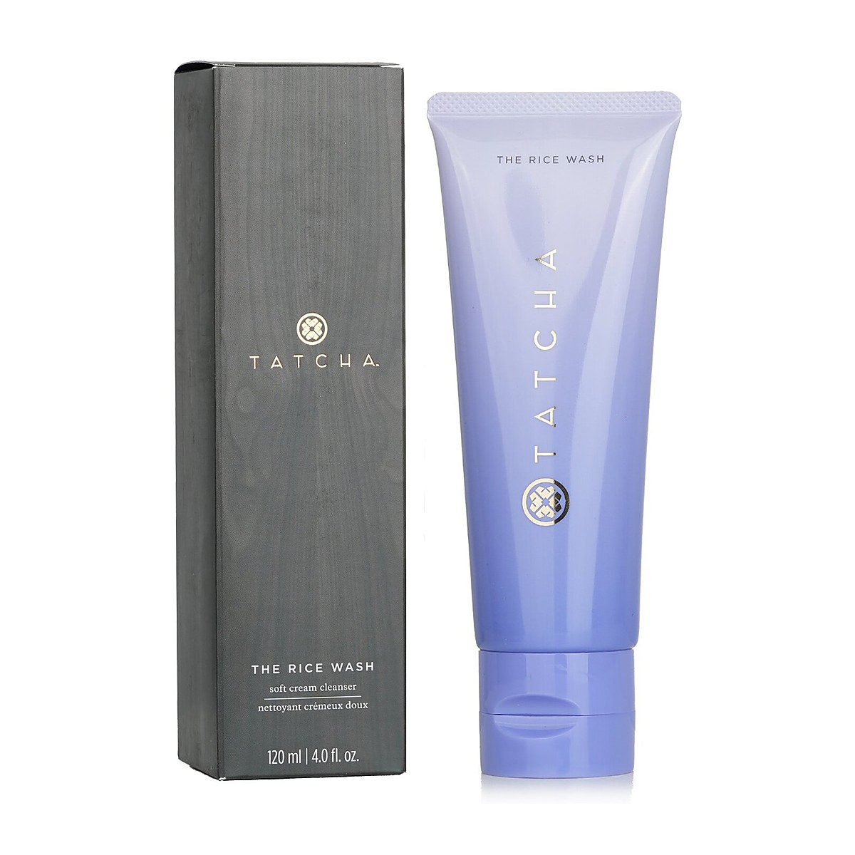 Tatcha The Rice Wash - Soft Cream Cleanser (สำหรับผิวธรรมดาถึงผิวแห้ง) 120ml/4oz