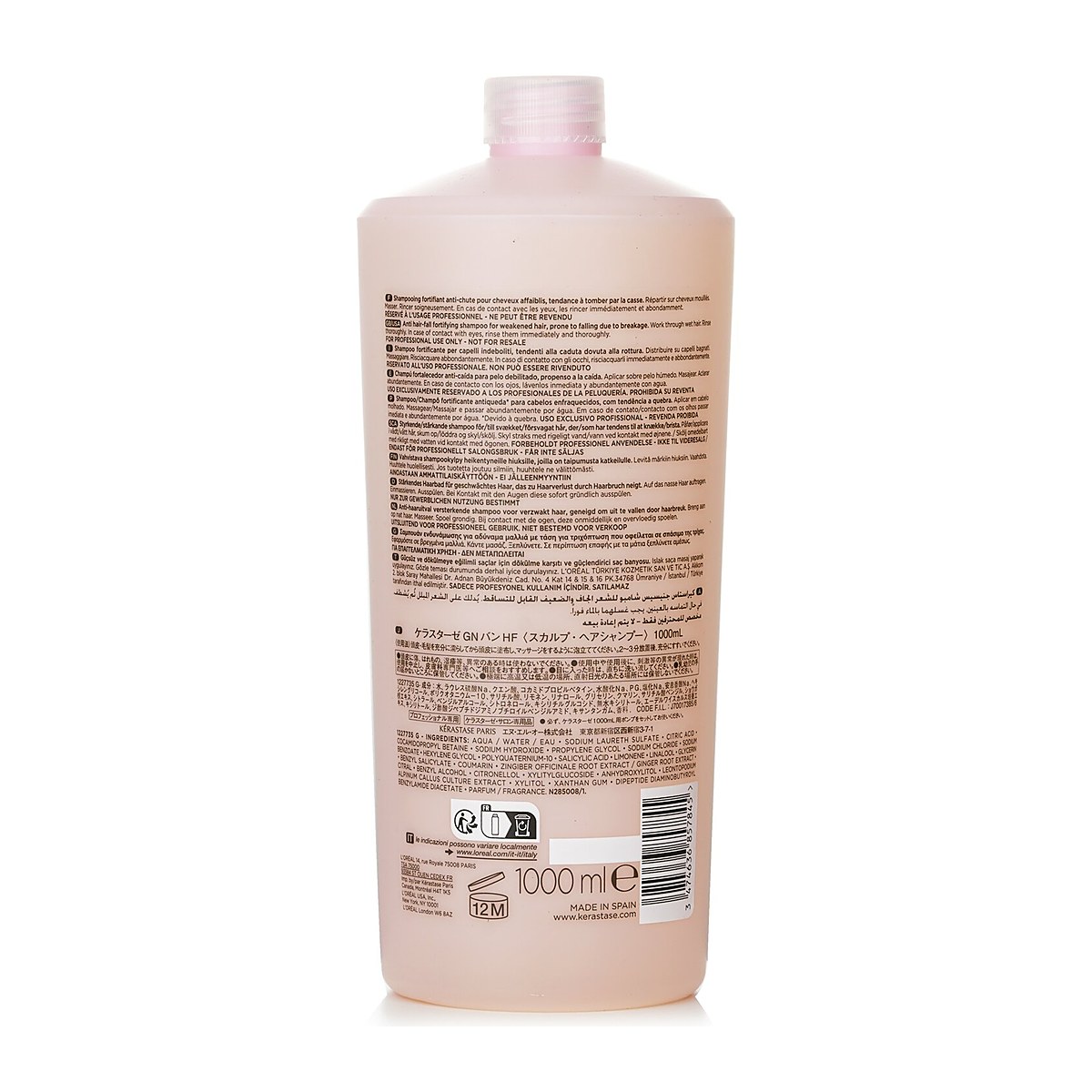 Kerastase Genesis Bain Hydra-Fortifiant 抗脱发强化保湿护发洗发水（弱发，容易因破损而掉落） 1000ml/34oz