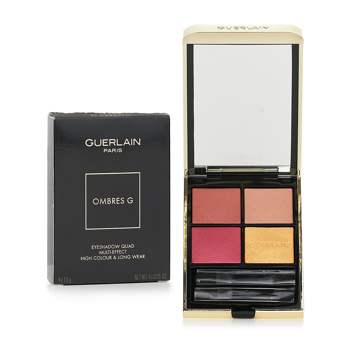 Guerlain Ombres G Eyeshadow Quad 214 Exotic Orchid 4x1.5g/0.05oz