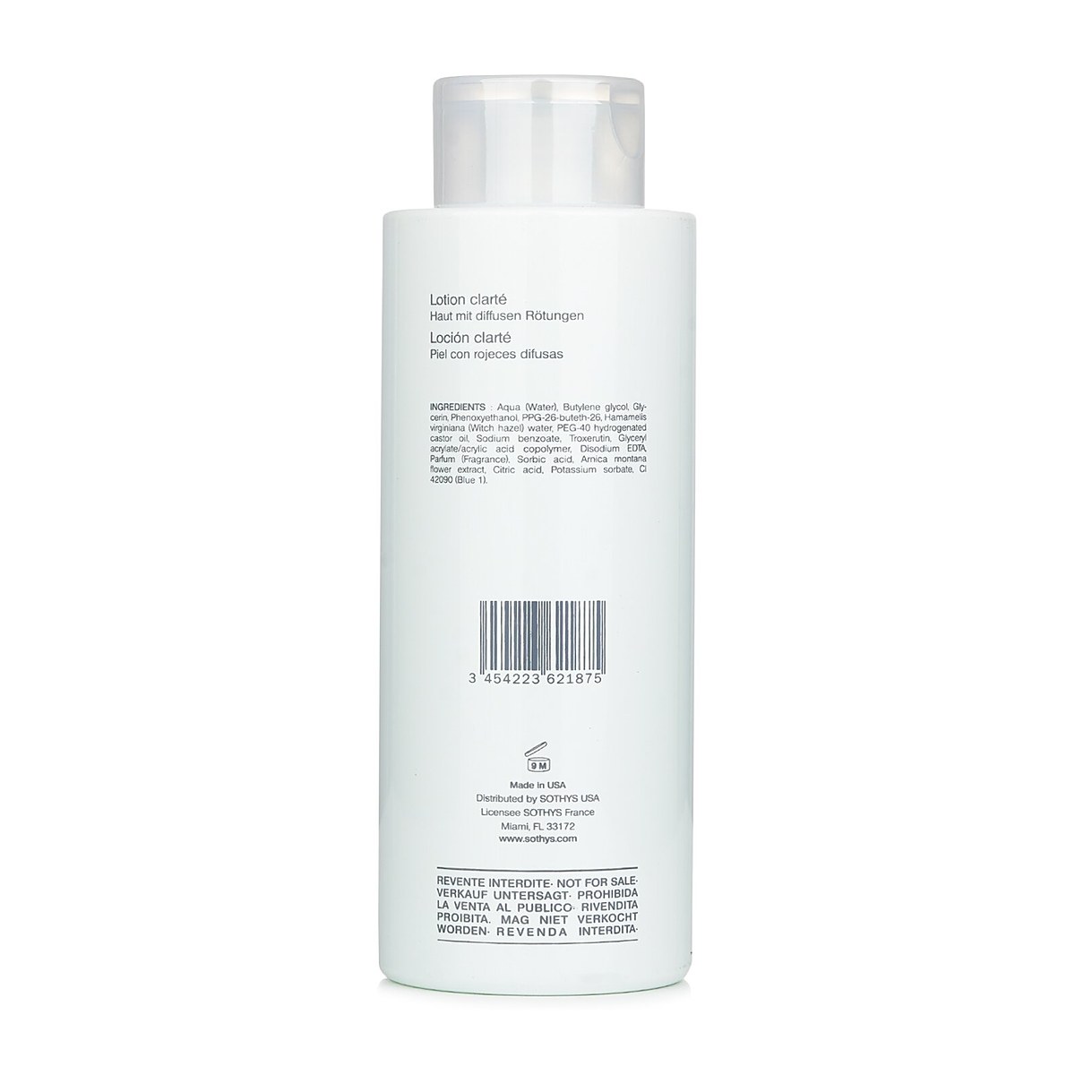 Sothys غسول منقي - للبشرة ذات الأوعية المتكسرة بمستخلص البندق ( حجم صالون ) 500ml/16.9oz