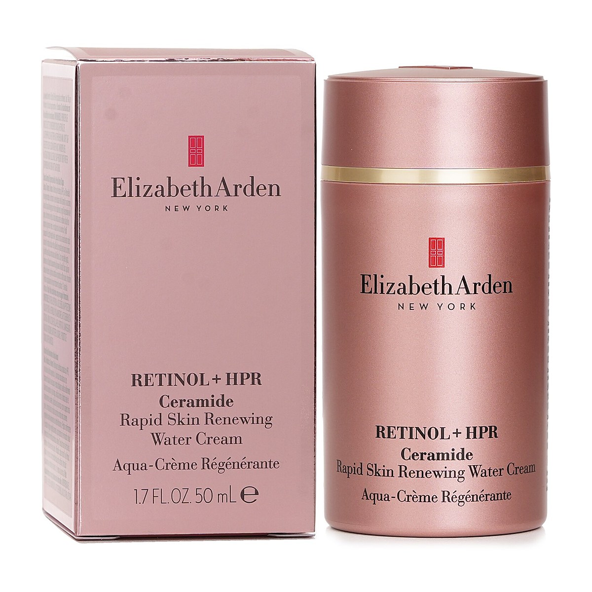 Elizabeth Arden 레티놀과 HPR 세라마이드 래피드 스킨 리뉴어링 워터 크림 50ml