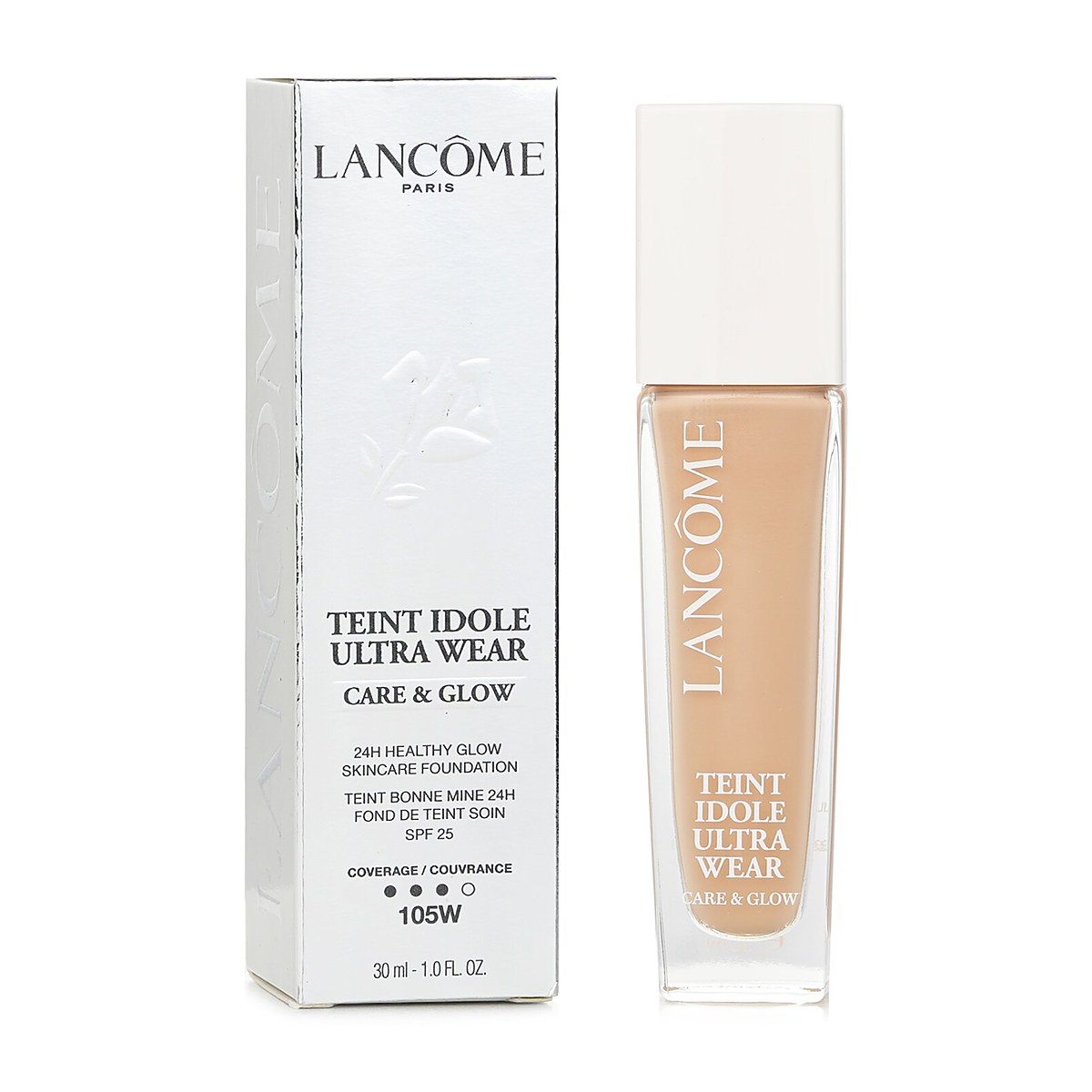 Lancome Teint Idole Ultra Wear Care & Glow Foundation SPF 25 105W 30ml/1oz