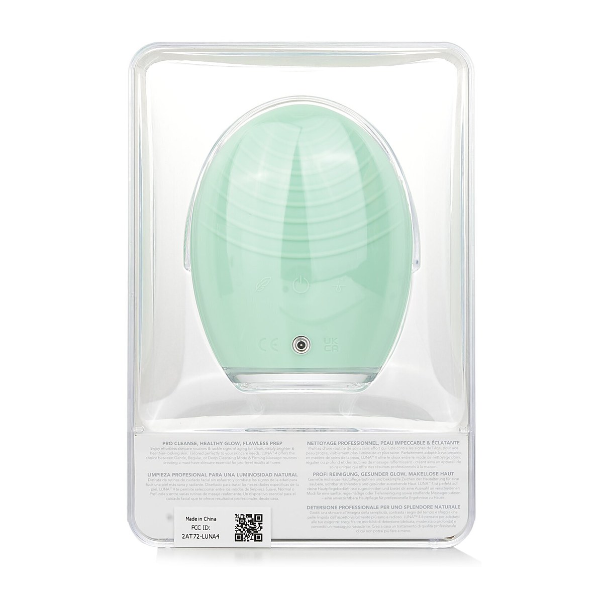 FOREO Luna 4 2-In-1 Smart Facial Cleansing & Firming Device (Combination Skin) 1pcs