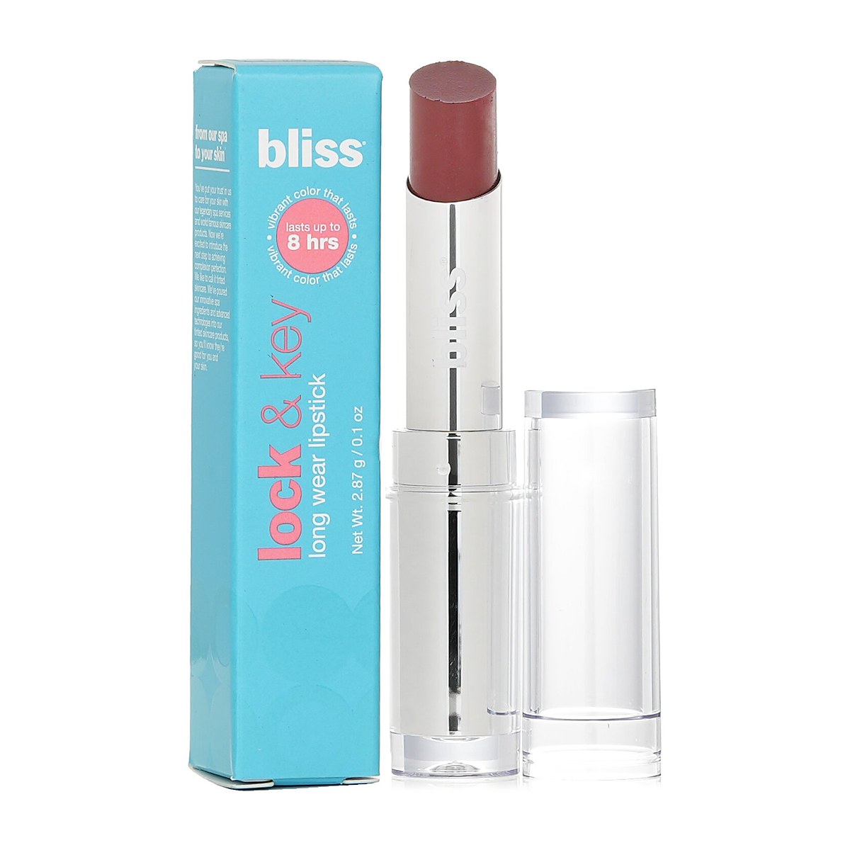 Bliss Lock & Key Long Wear Lipstick See Ya Sangria 2.87g/0.1oz