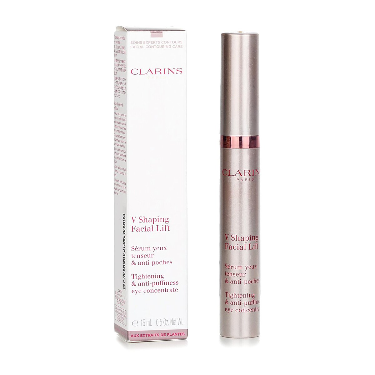 Clarins Vシェイピングフェイシャルリフト タイトニング＆アンチパフィネス アイコンセントレート 15ml/0.5oz