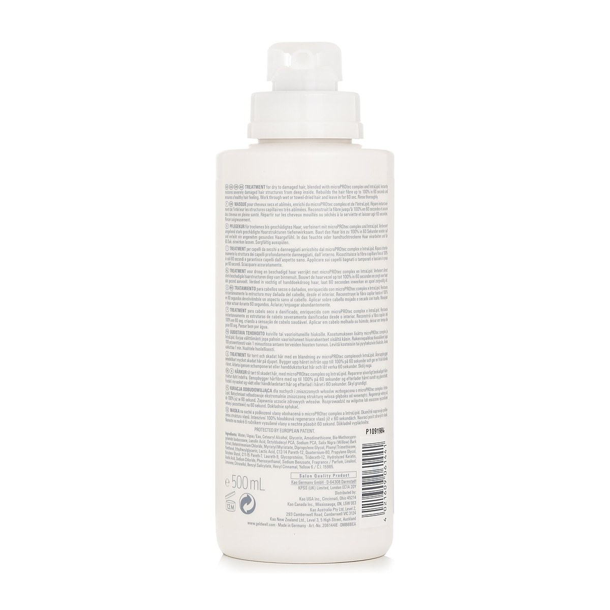 Goldwell Dual Senses Rich Repair 60Sec Treatment (Regeneration For Damaged Hair) 500ml/16.9oz