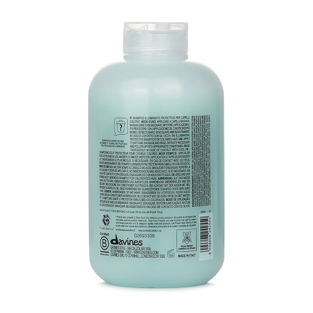 Davines Minu Shampoo Illuminating Protective Shampoo (Til farget h&aring;r) 250ml/8.45oz