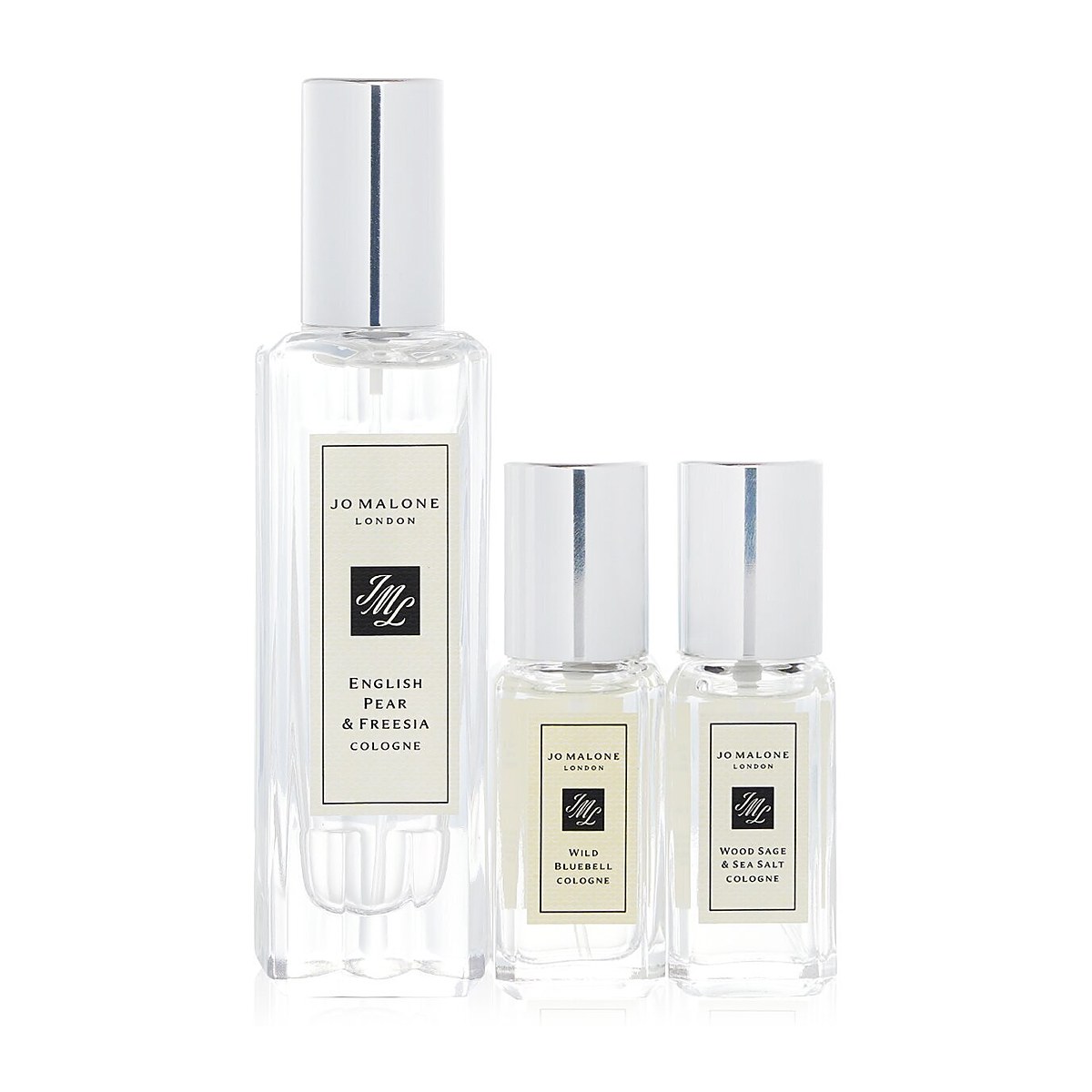 Jo Malone English Pear & Freesia Coffret: English Pear & Freesia 30ml + Wood Sage & Sea Salt 9ml + Wild Bluebell 9ml 3pcs