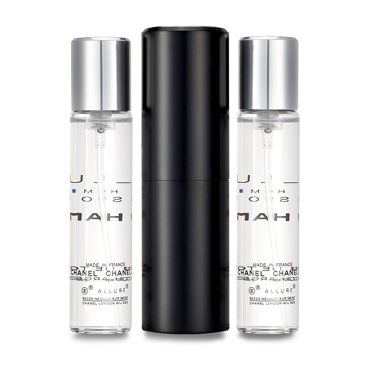 Chanel Allure Homme Sport Eau De Toilette Travel Spray (With Two Refills) 3x20ml/0.7oz