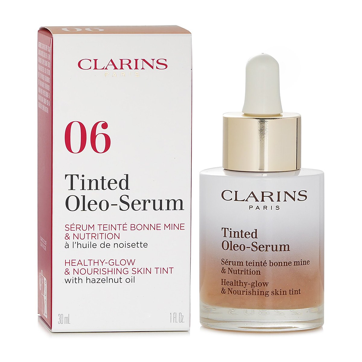 Clarins Tinted Oleo Serum Healthy Glow & Nourishing Tint Liquid Foundation 06 30ml/1oz
