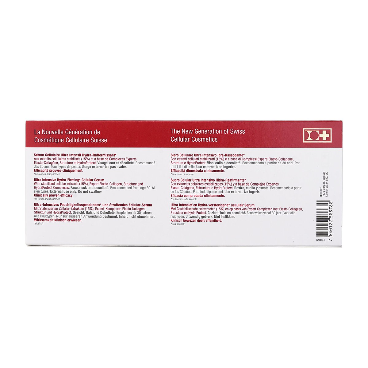 Cellcosmet & Cellmen Ultra Intensiv Elasto-Kollagen-XT (Ultra Intensiv Hydra-Oppstrammende Cellul&aelig;rt Serum) (Tilfeldig emballasje) 12x1.5ml/0.05oz
