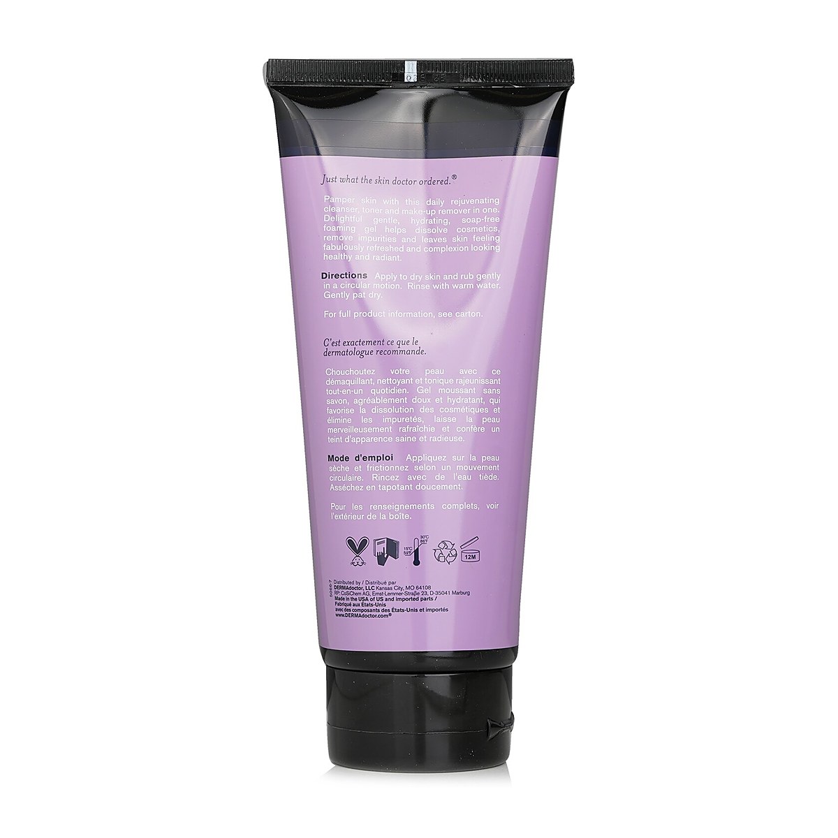 DERMAdoctor Kakadu C Brightening Daily Cleanser, Toner &kappa;&alpha;&iota; &nu;&tau;&epsilon;&mu;&alpha;&kappa;&iota;&gamma;&iota;ά&zeta; (&Sigma;&omega;&lambda;&eta;&nu;ά&rho;&iota;&omicron;) 210ml/7.1oz
