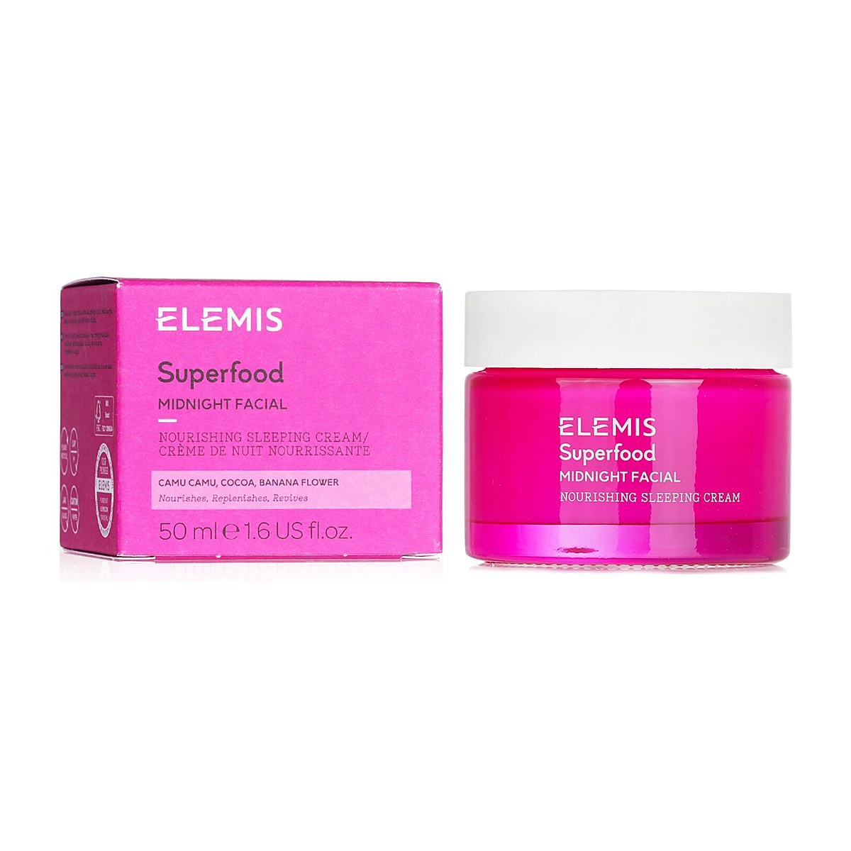 Elemis Superfood Půlnočn&iacute; pleťov&yacute; v&yacute;živn&yacute; kr&eacute;m na span&iacute; 50ml/1.6oz