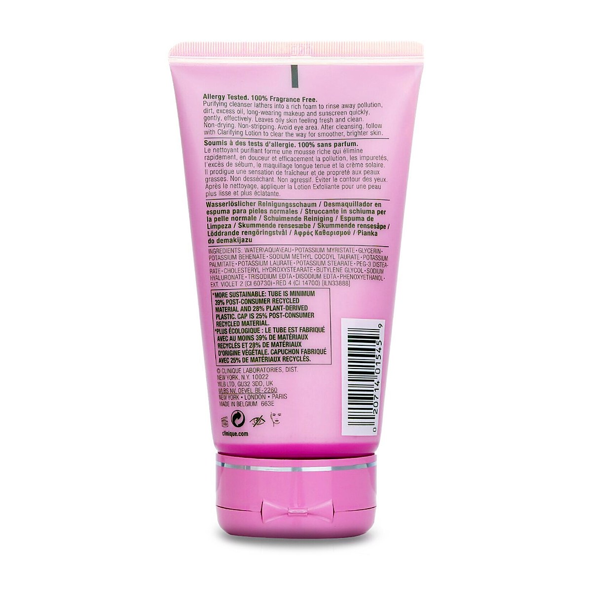 Clinique All About Clean Rinse-Off Foaming Cleanser - For Combination Oily to Oily Skin 150ml/5oz