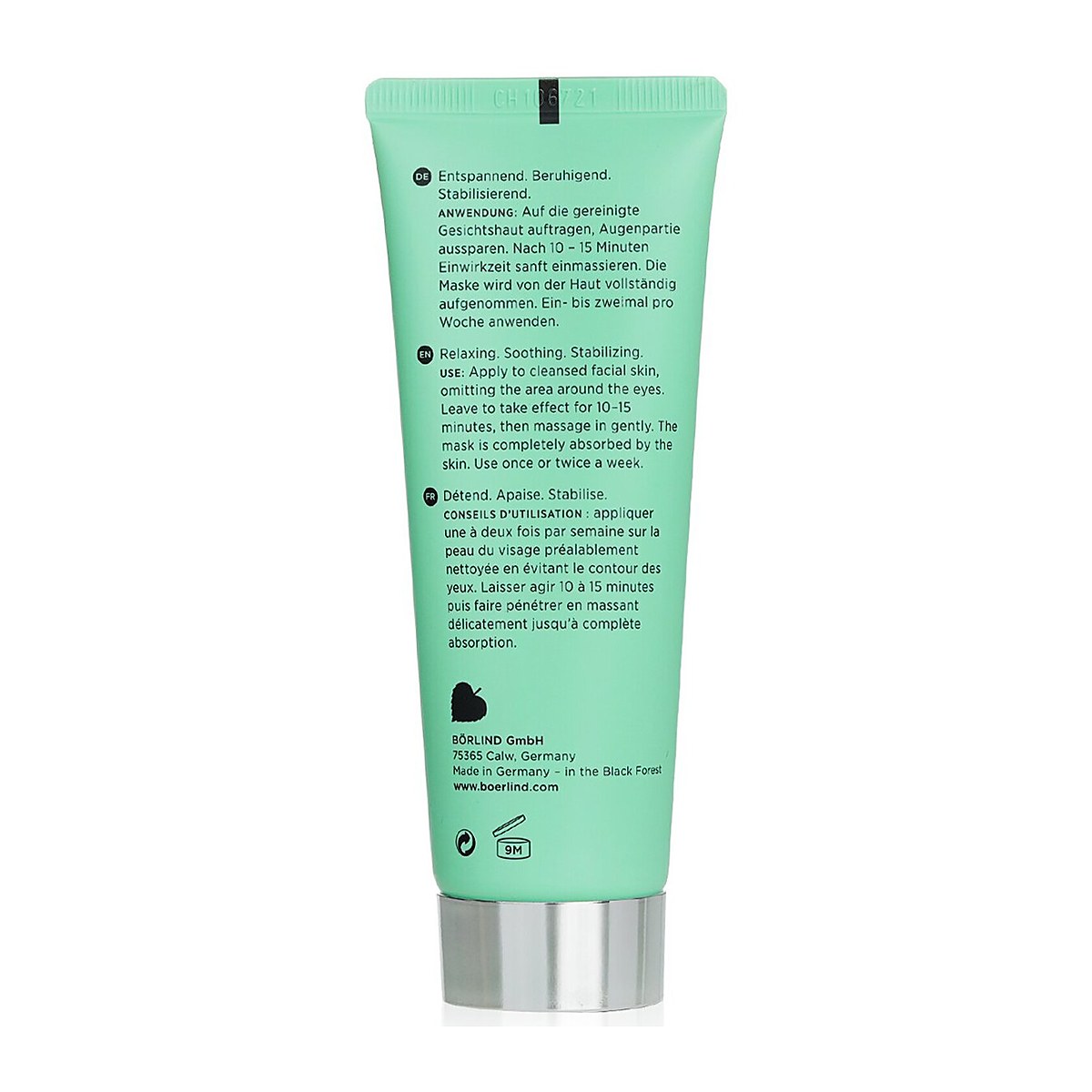 Annemarie Borlind Sensitive Cream Mask - M&aacute;scara de cuidado intensivo para pele sens&iacute;vel 75ml/2.53oz