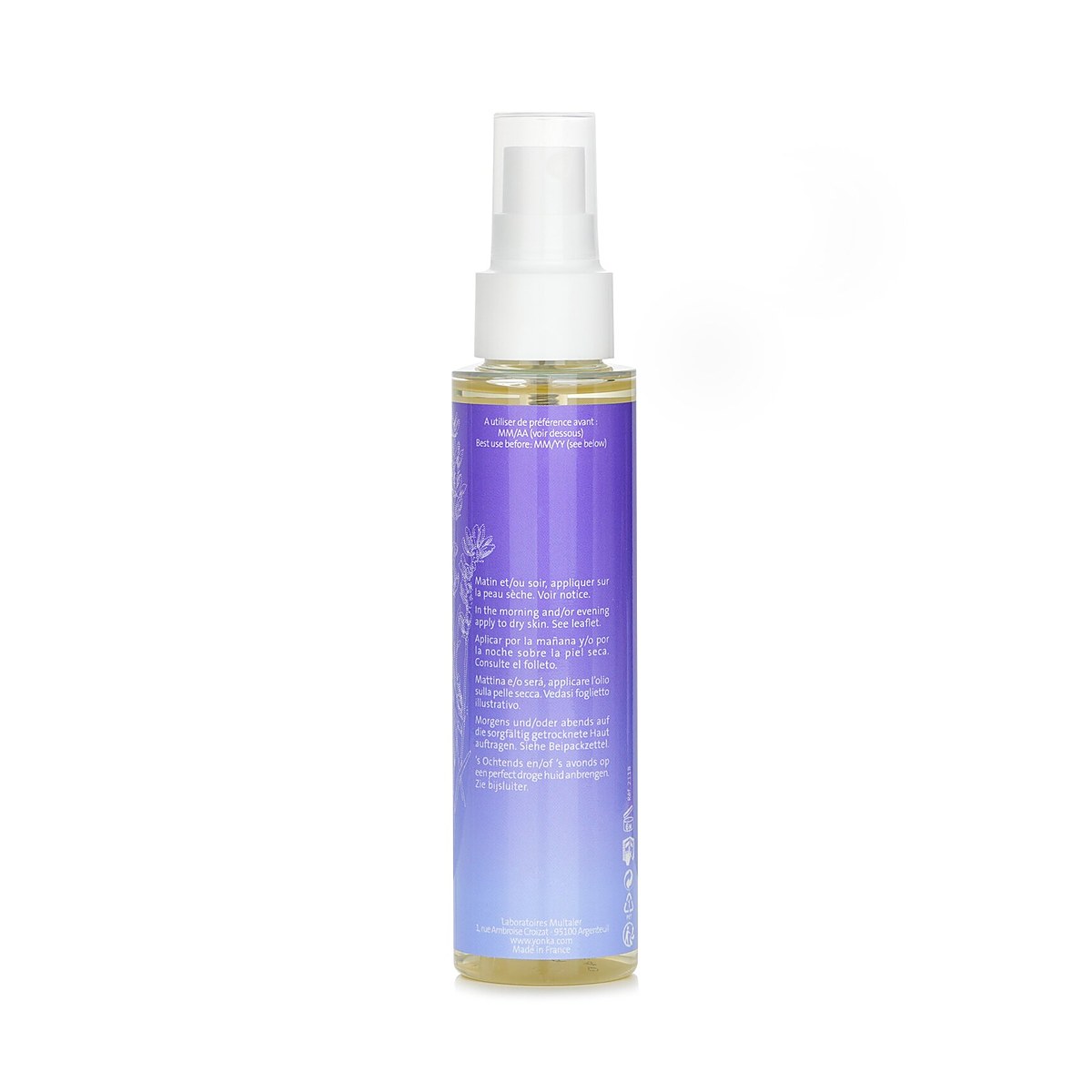 Yonka ユイルデトックス - 栄養と活力を与えるドライオイル 100ml/3.38oz