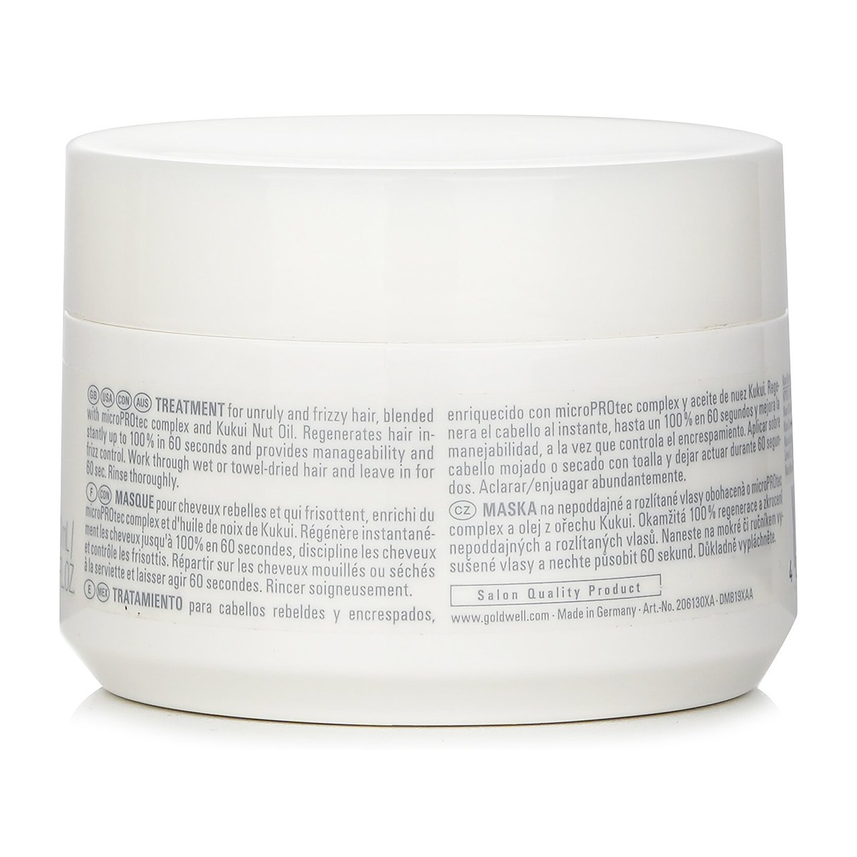 Goldwell Dual Senses Just Smooth 60SEC Treatment (Control For Unruly Hair) 200ml/6.7oz