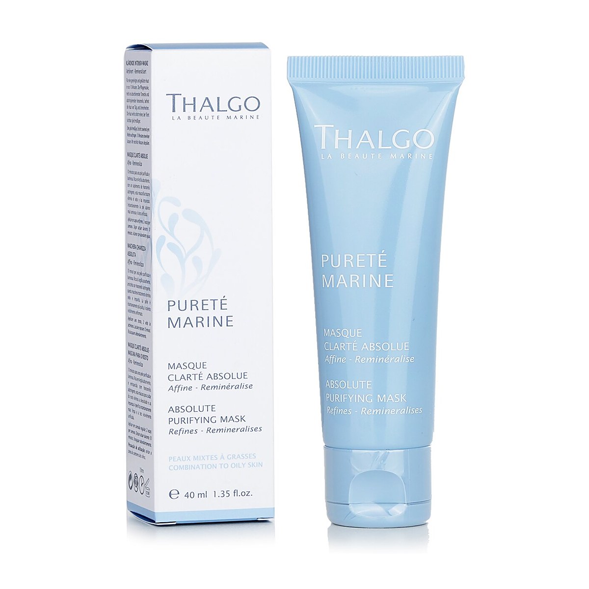Thalgo Mặt nạ l&agrave;m sạch tuyệt đối Purete Marine - D&agrave;nh cho da hỗn hợp v&agrave; da dầu 40ml/1.35oz