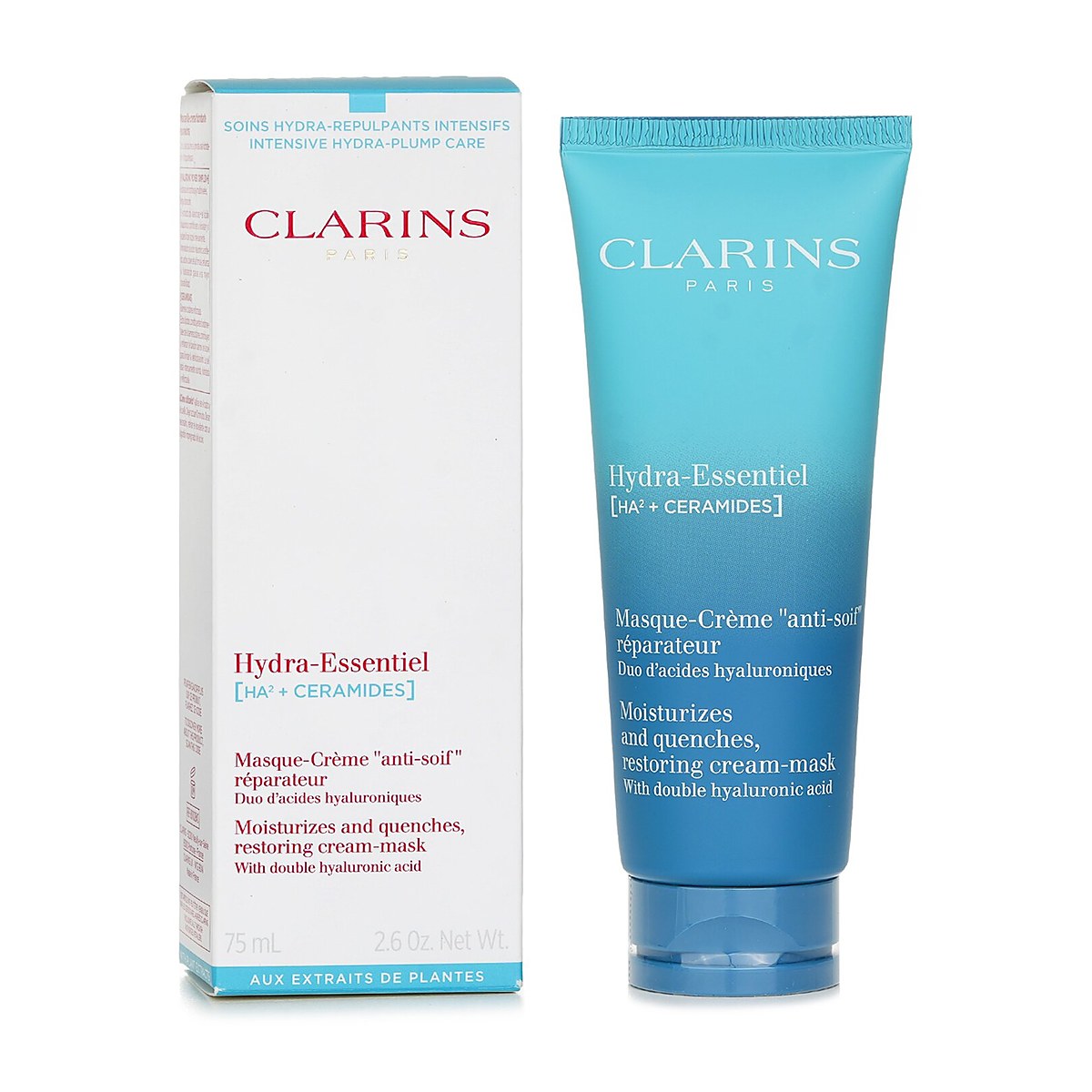 Clarins Hydra Essentiel Moisturizes And Quenches Restoring Cream Mask 75ml