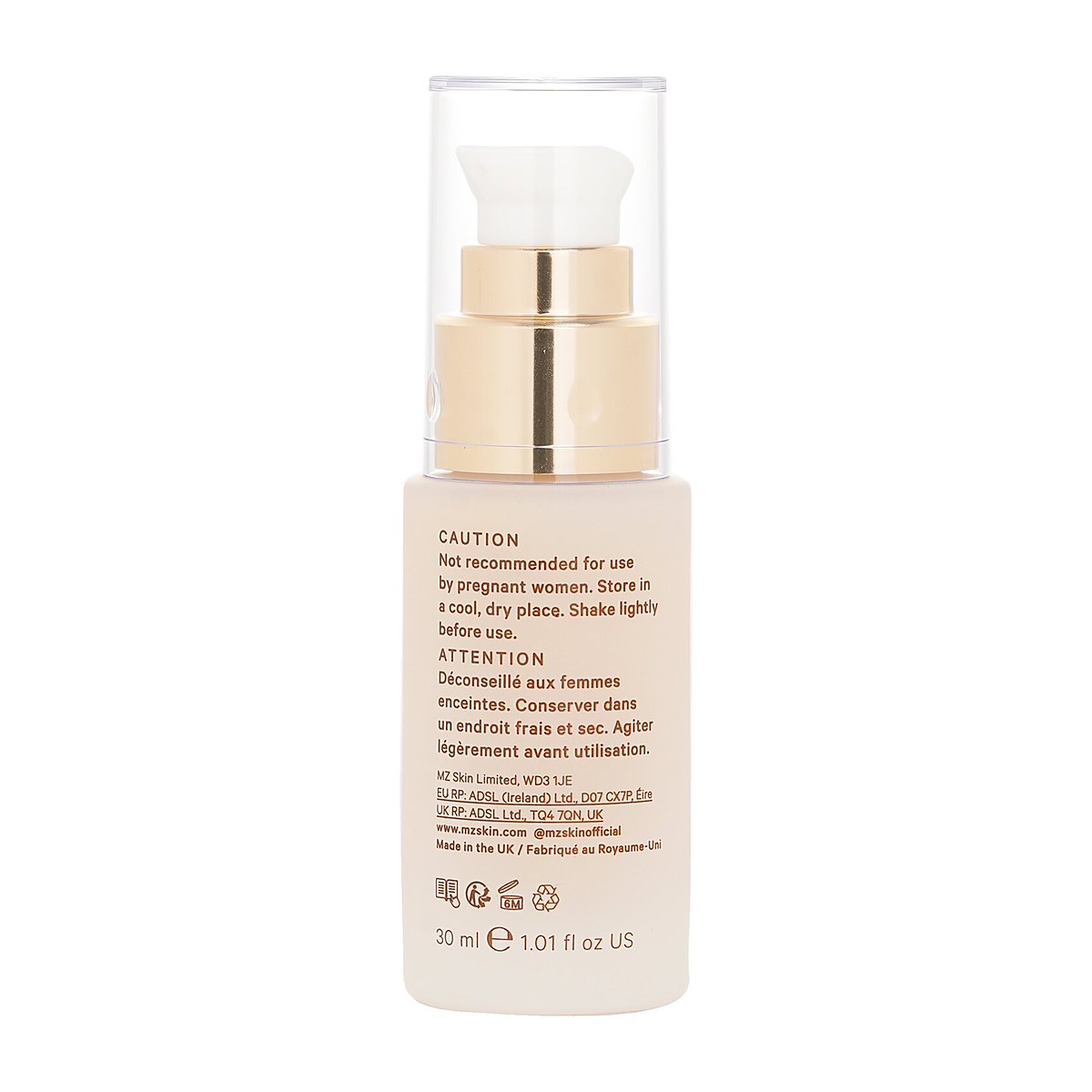 MZ Skin ブライトン & パーフェクト 10% ビタミン C コレクティブ セラム 30ml/1.01oz