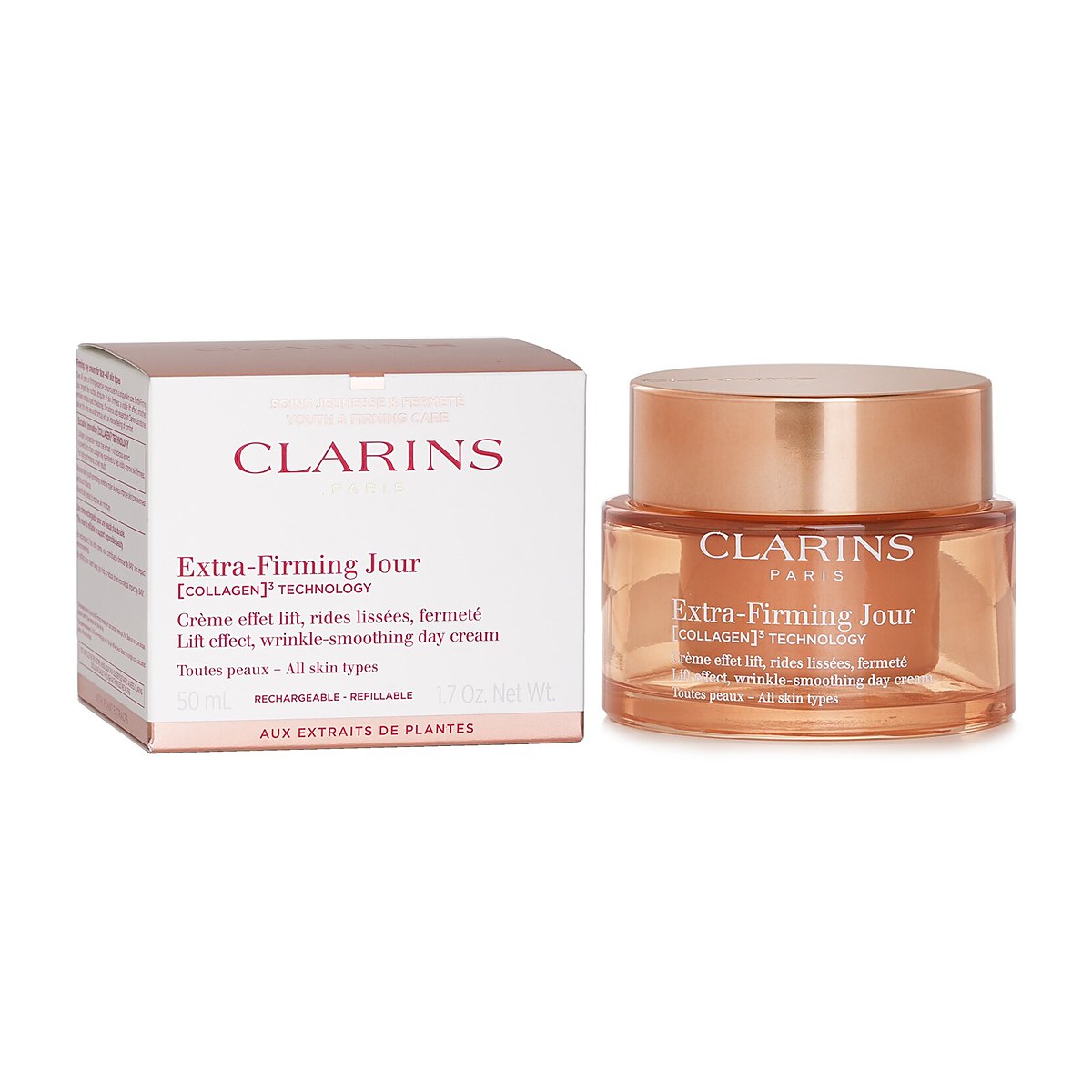 Clarins Extra Firming Jour Lift Effect Wrinkle Smoothing Day Cream (All Skin Types) 50ml