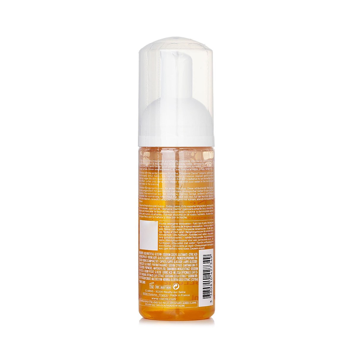 Clarins Sữa rửa mặt l&agrave;m mới nhẹ nh&agrave;ng với chiết xuất từ thảo mộc Alpine & chiết xuất từ bột quả me 150ml/5.5oz