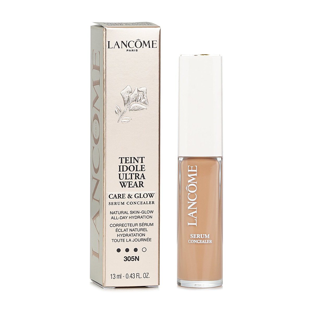 Lancome Teint Idole Ultra Wear Care & Glow Serum Concealer 305N 13ml/0.43oz
