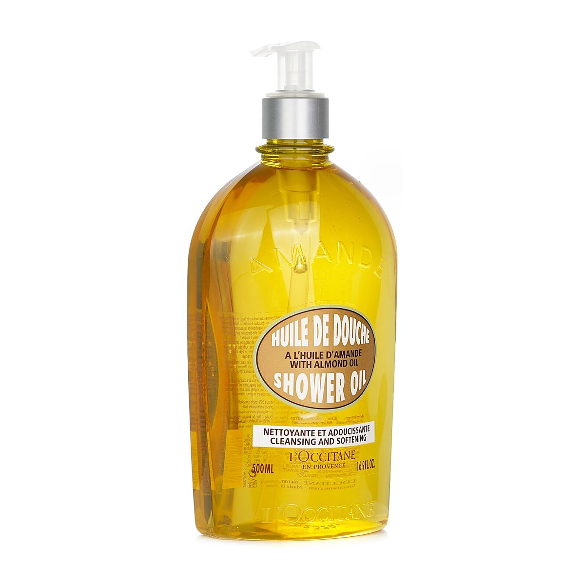 L'Occitane Sữa Tắm M&ugrave;i Hạnh Nh&acirc;n & DầuTắm L&agrave;m Mịn 500ml/16.9oz