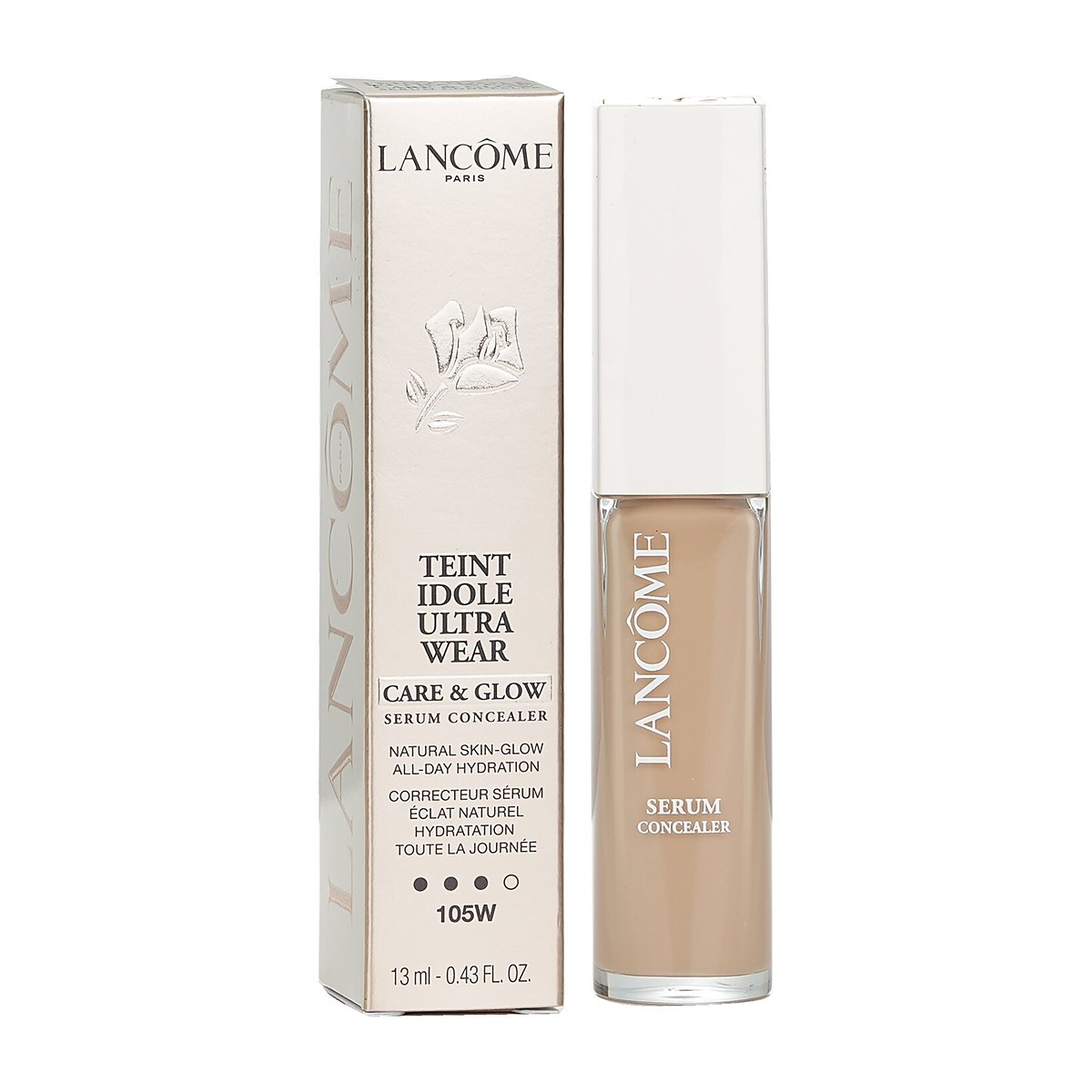 Lancome Teint Idole Ultra Wear Care & Glow Serum Concealer 105W 13ml/0.43oz